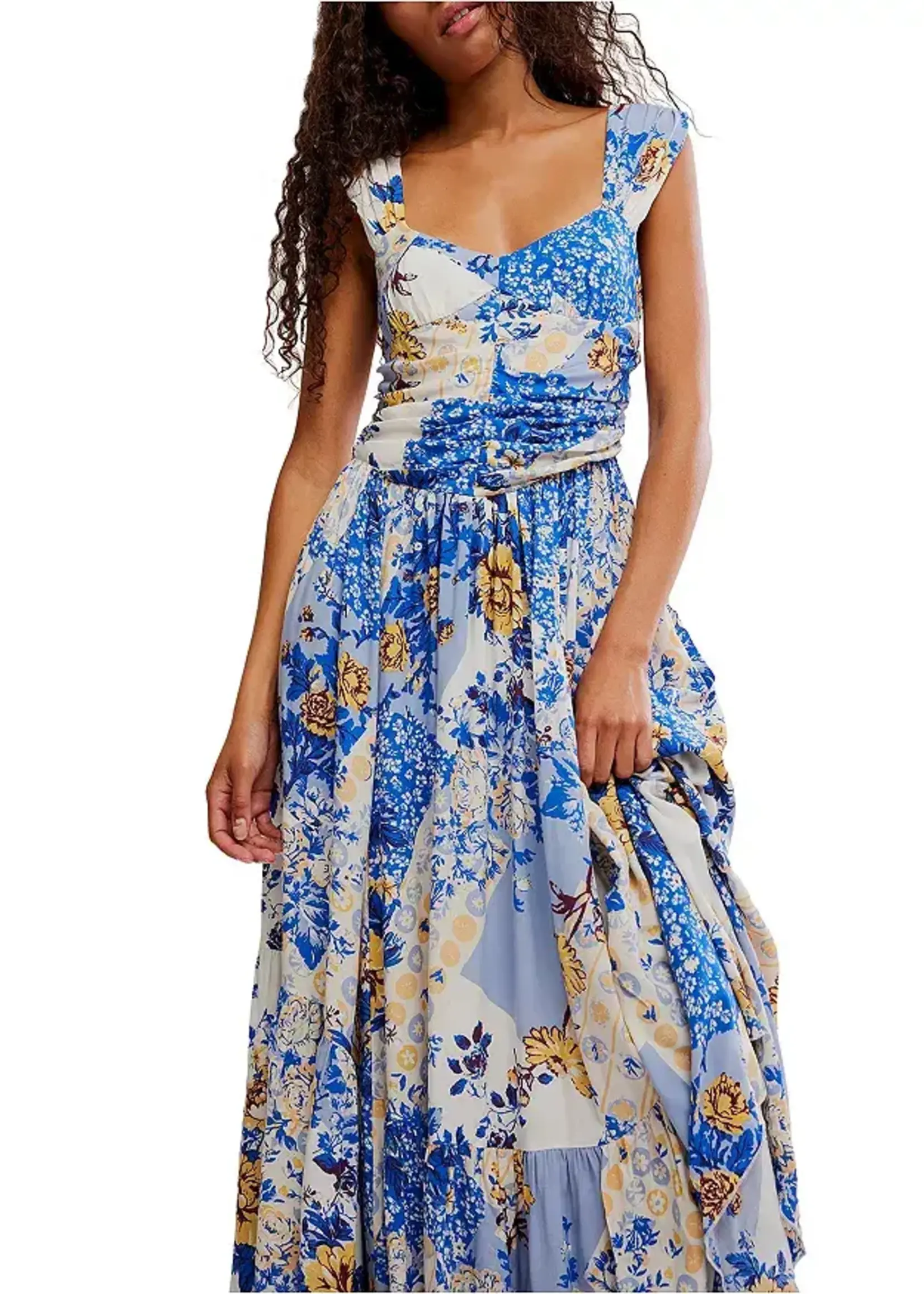 Free People Sasha Maxi (Porcelain Combo)