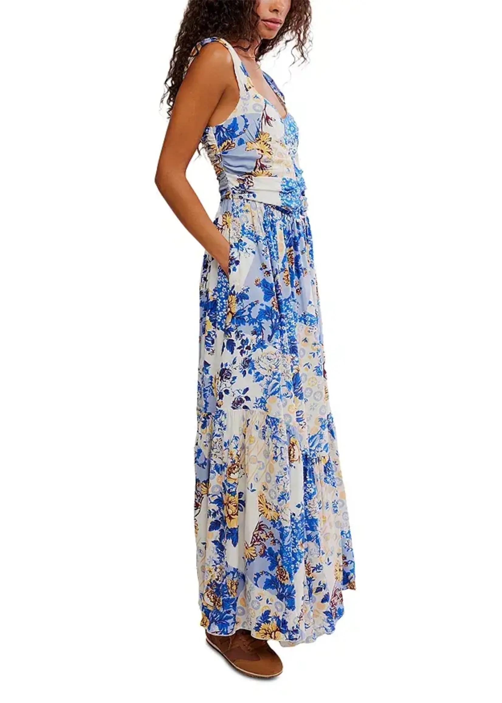 Free People Sasha Maxi (Porcelain Combo)