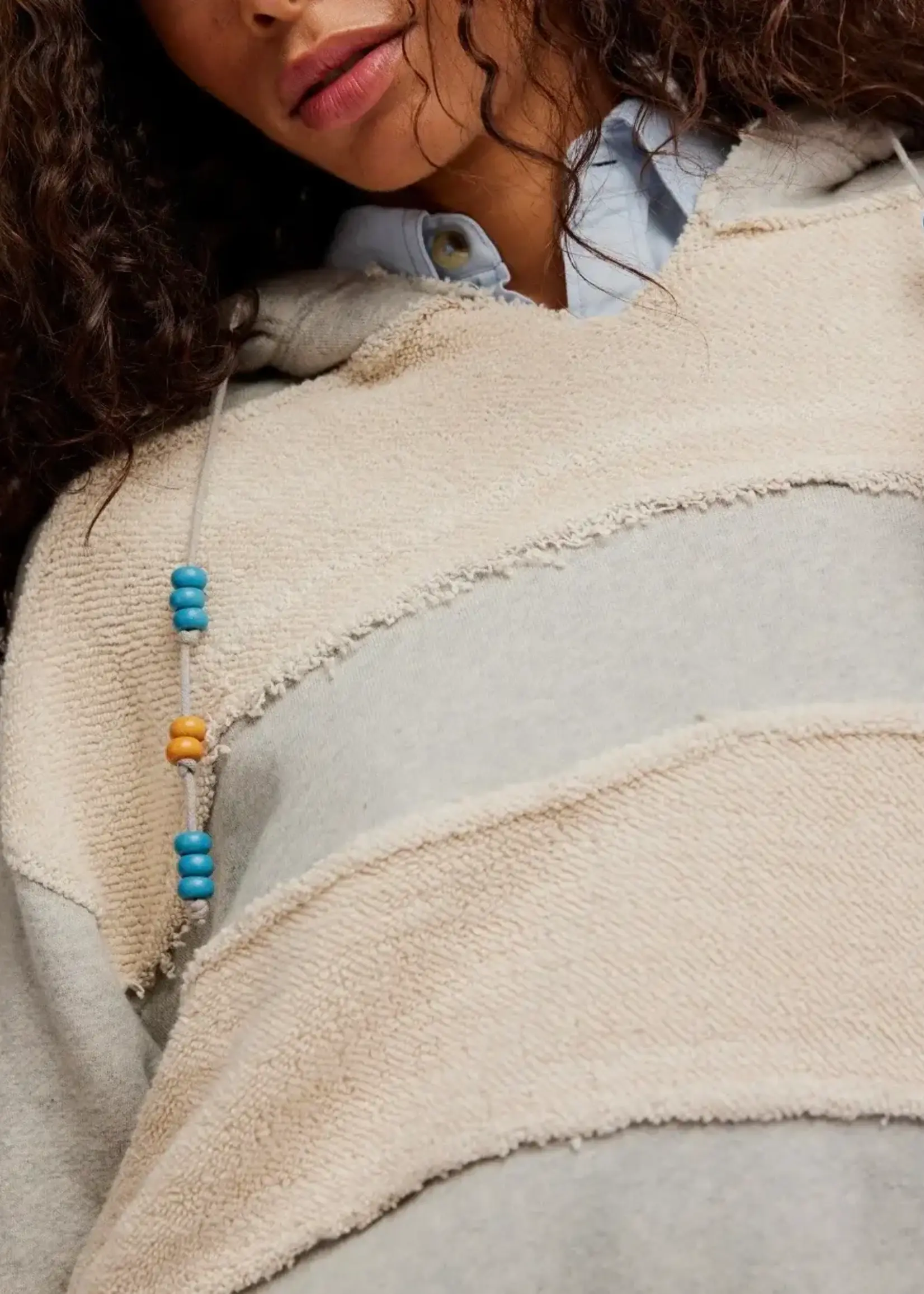 Free People Camp Crush Hoodie (Heather Grey)