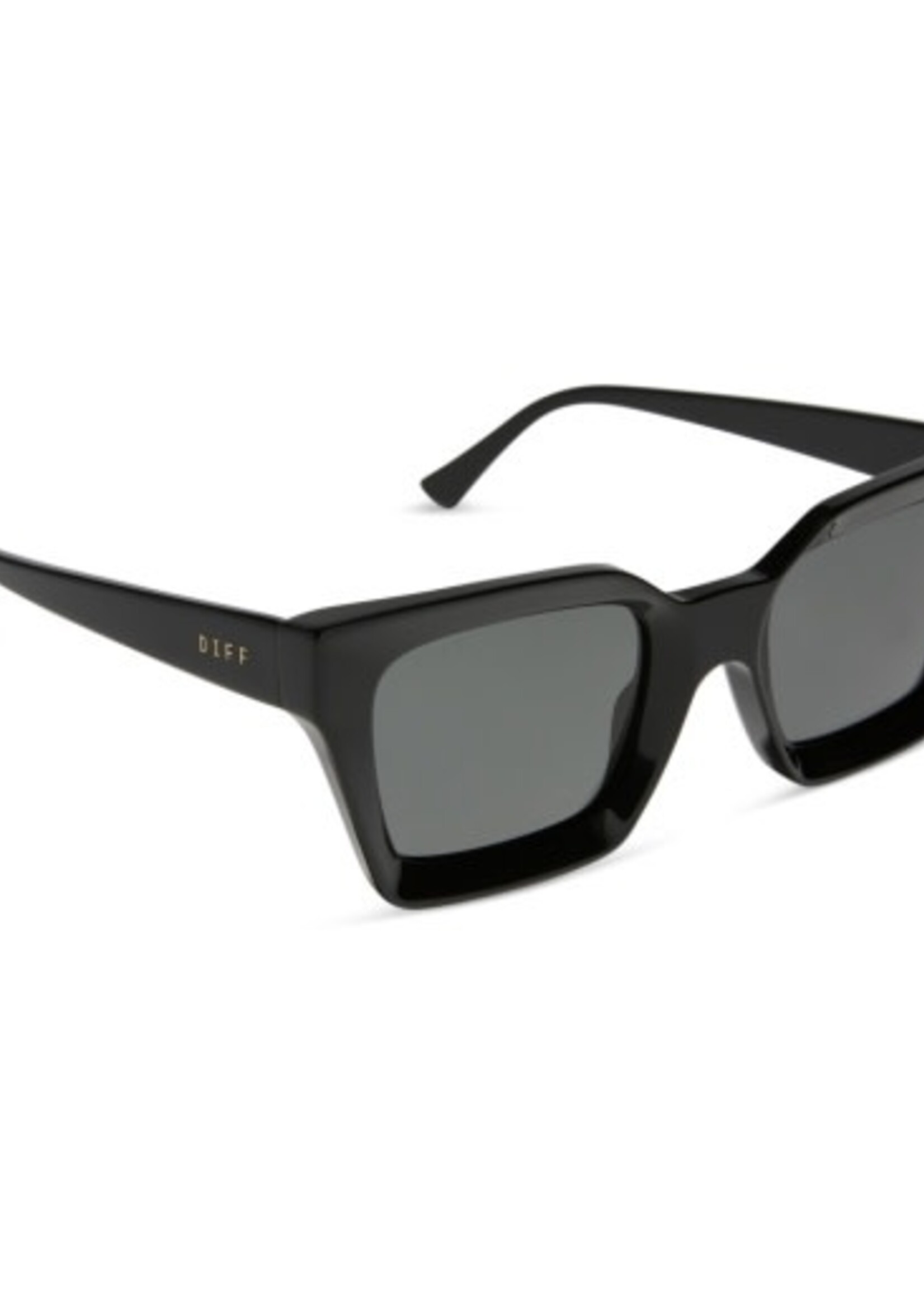 DIFF EYEWEAR / DIME OPTICS greer black + grey polarized