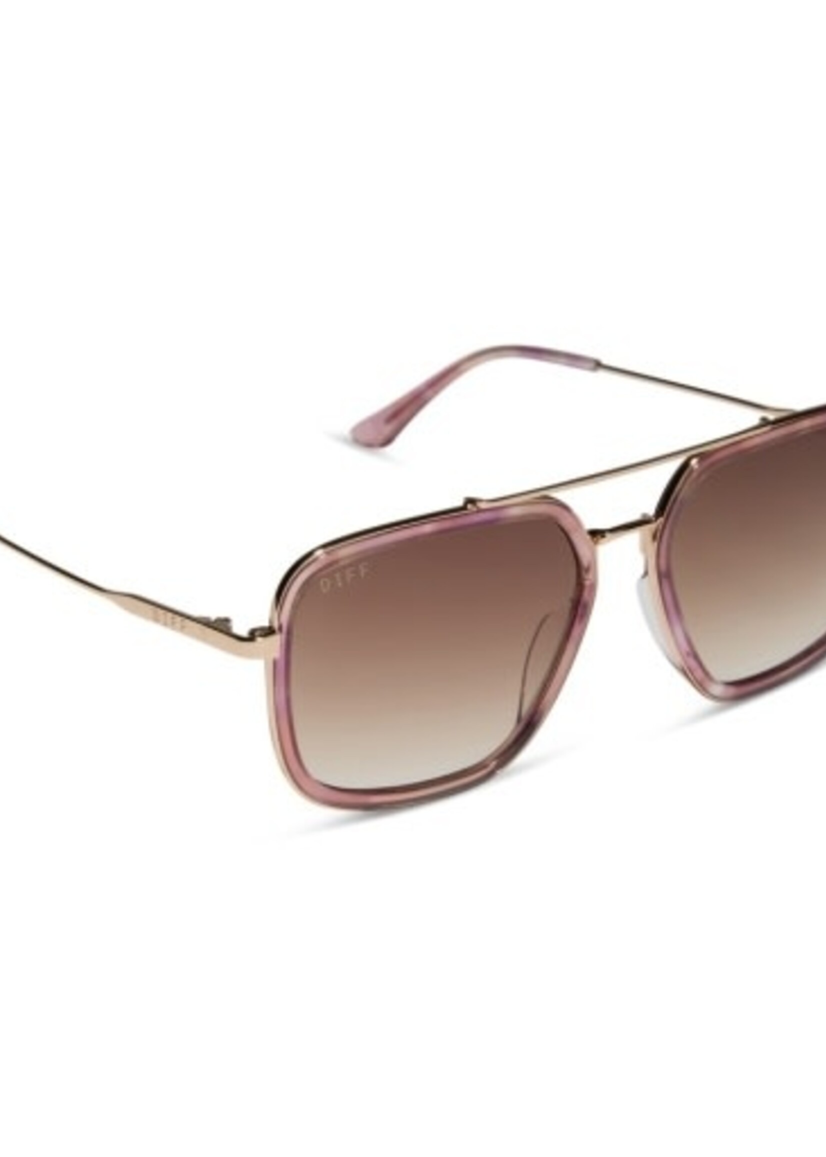 DIFF EYEWEAR / DIME OPTICS Jordan gold royal temple tips