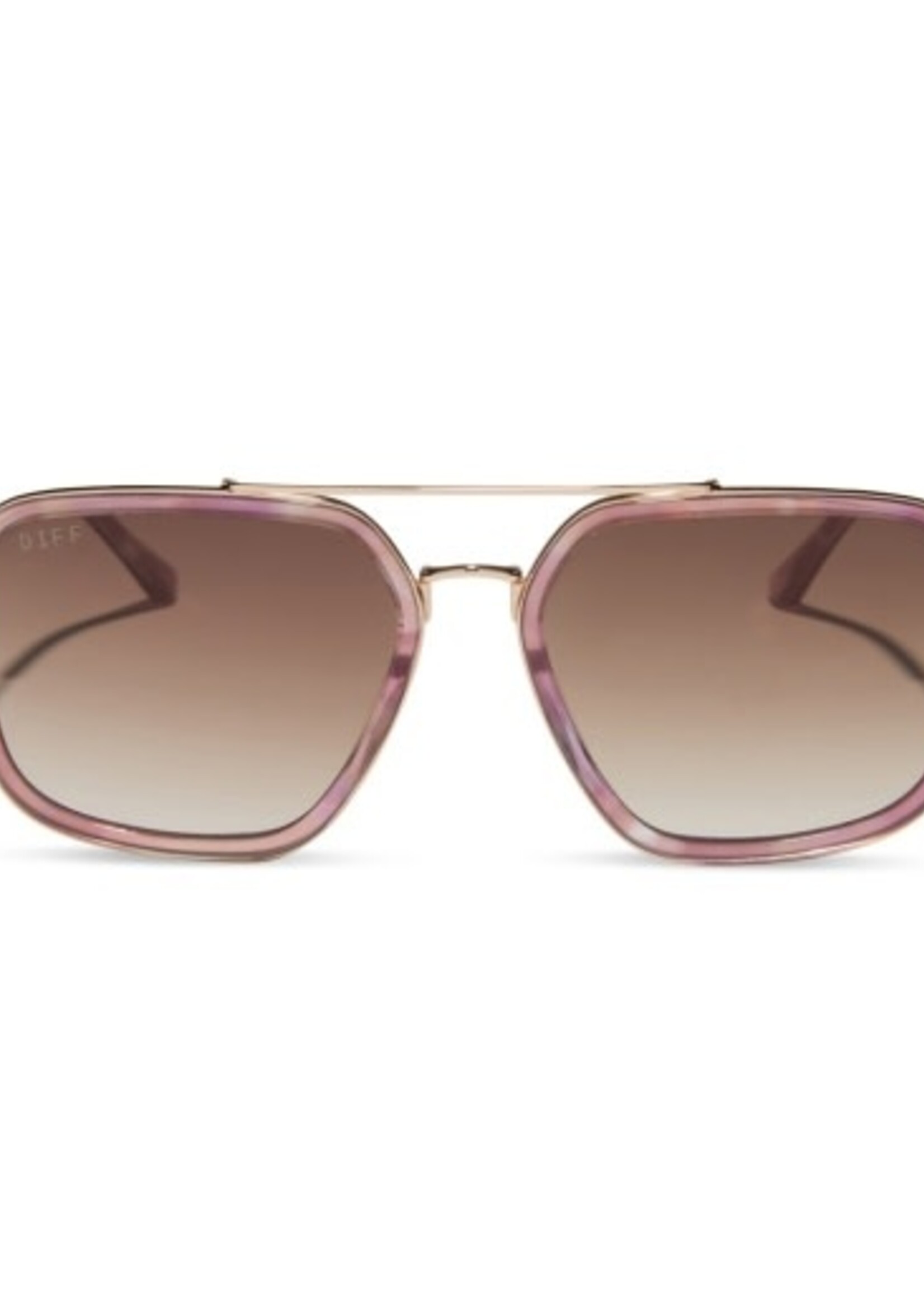 DIFF EYEWEAR / DIME OPTICS Jordan gold royal temple tips