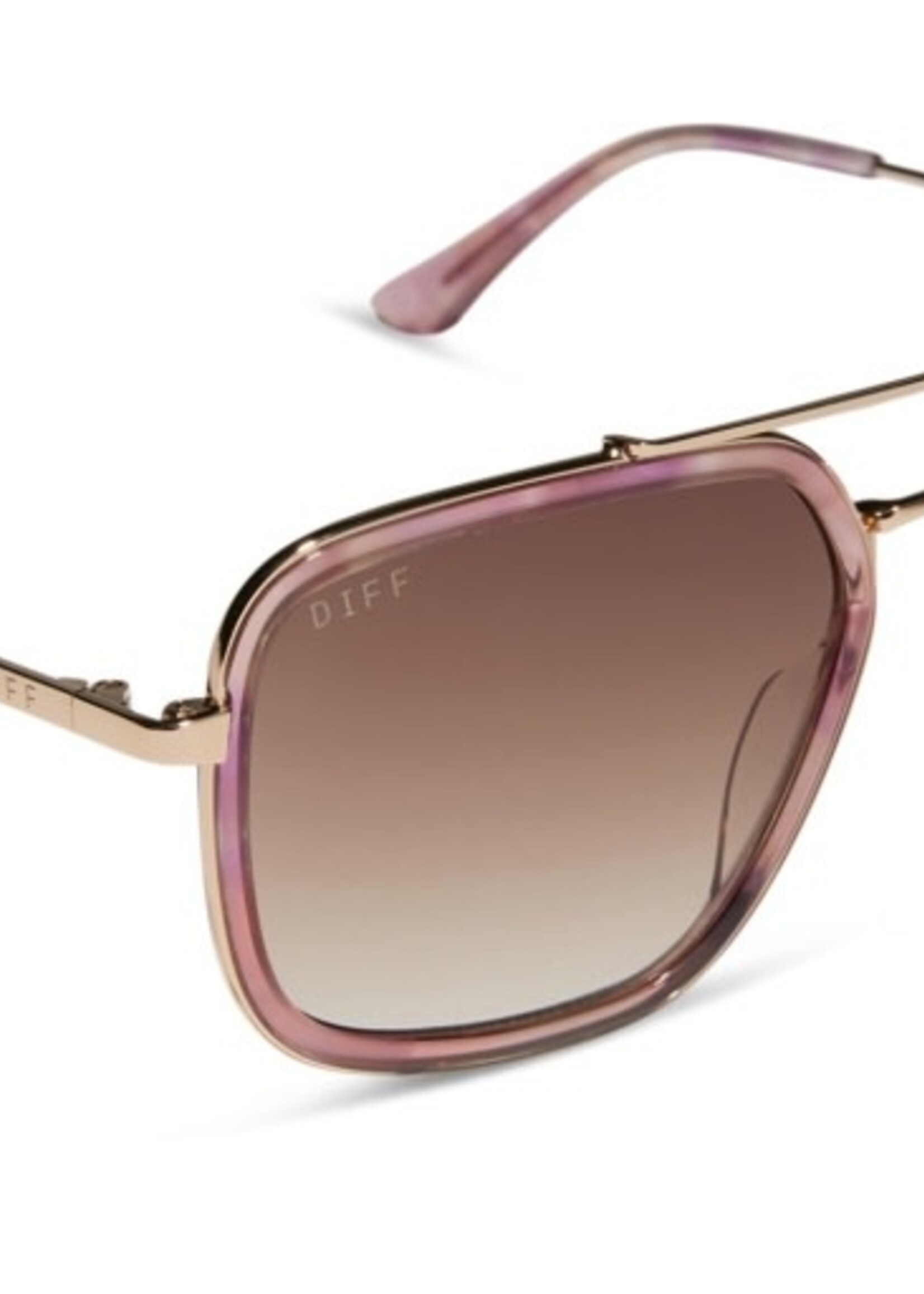 DIFF EYEWEAR / DIME OPTICS Jordan gold royal temple tips