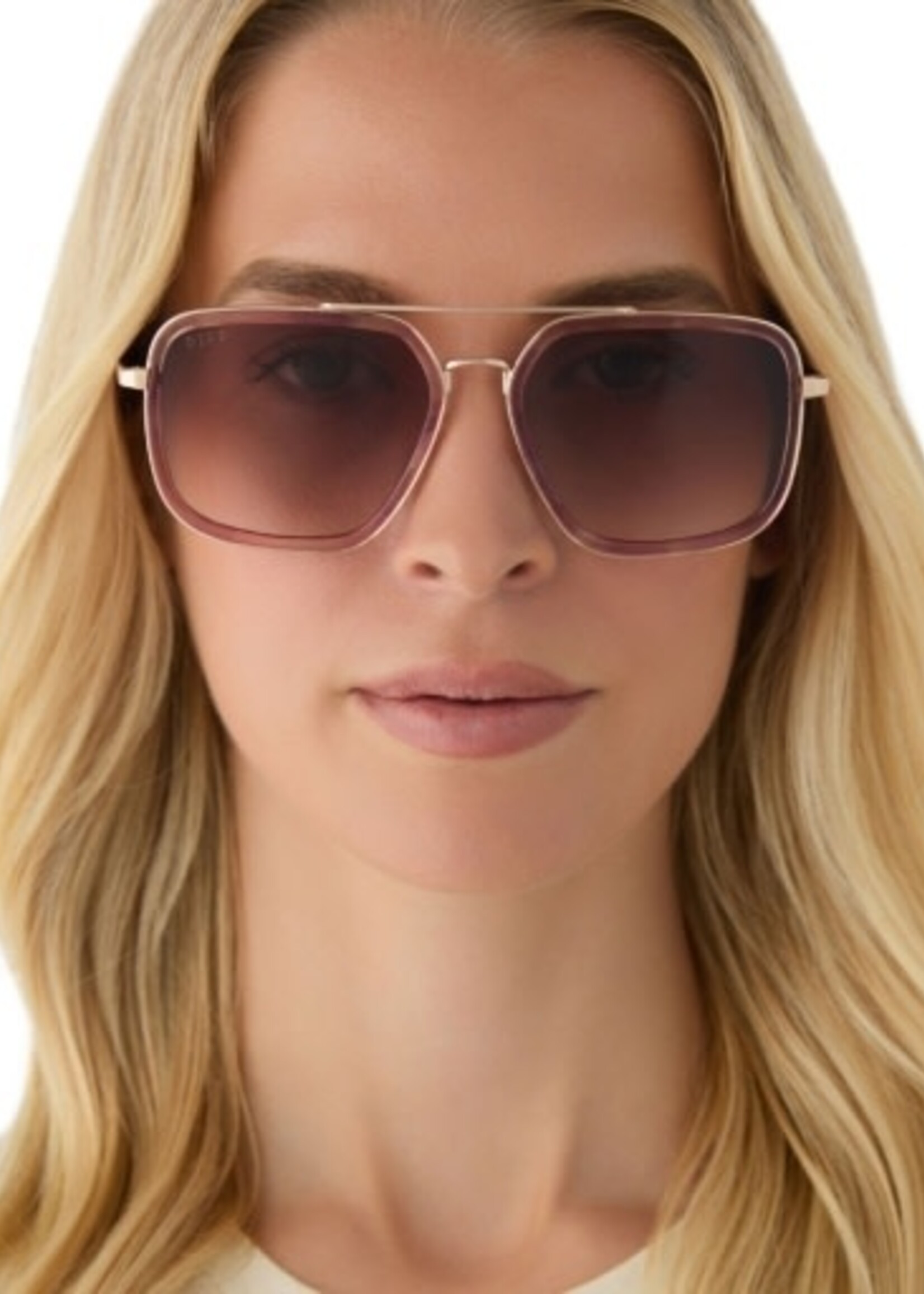 DIFF EYEWEAR / DIME OPTICS Jordan gold royal temple tips