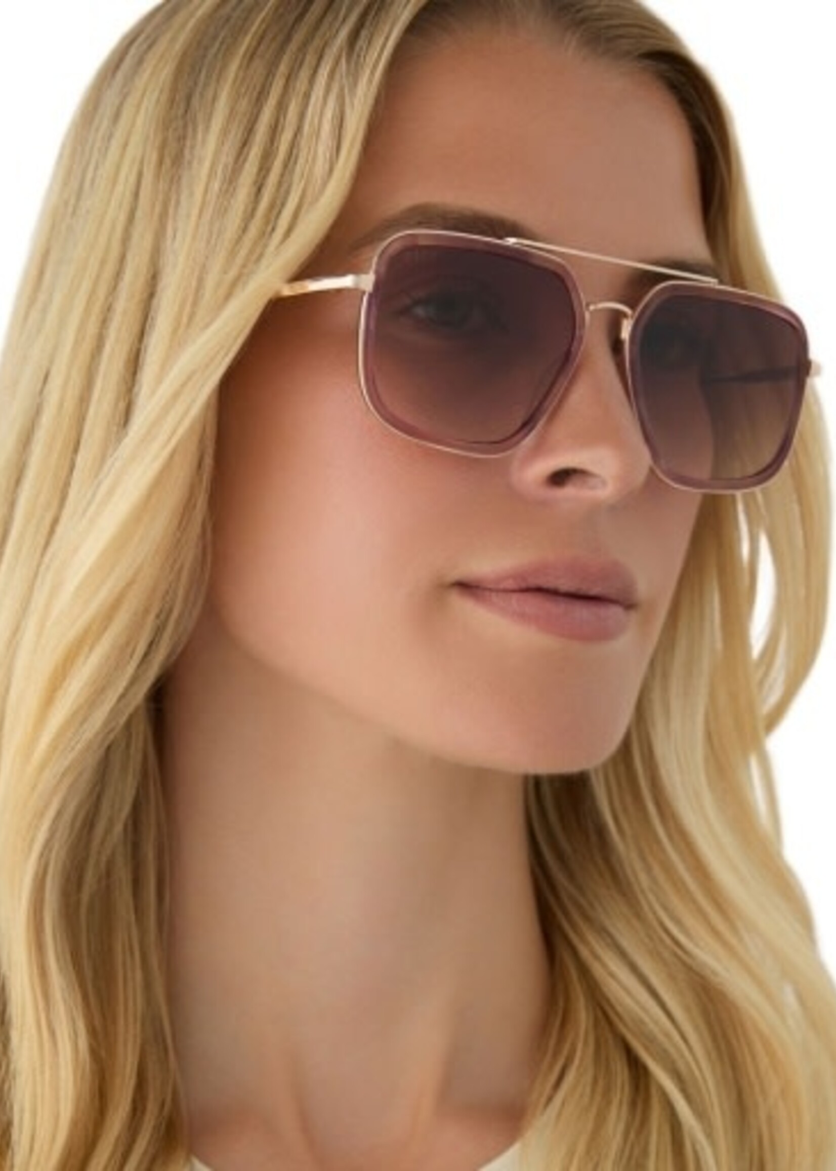 DIFF EYEWEAR / DIME OPTICS Jordan gold royal temple tips