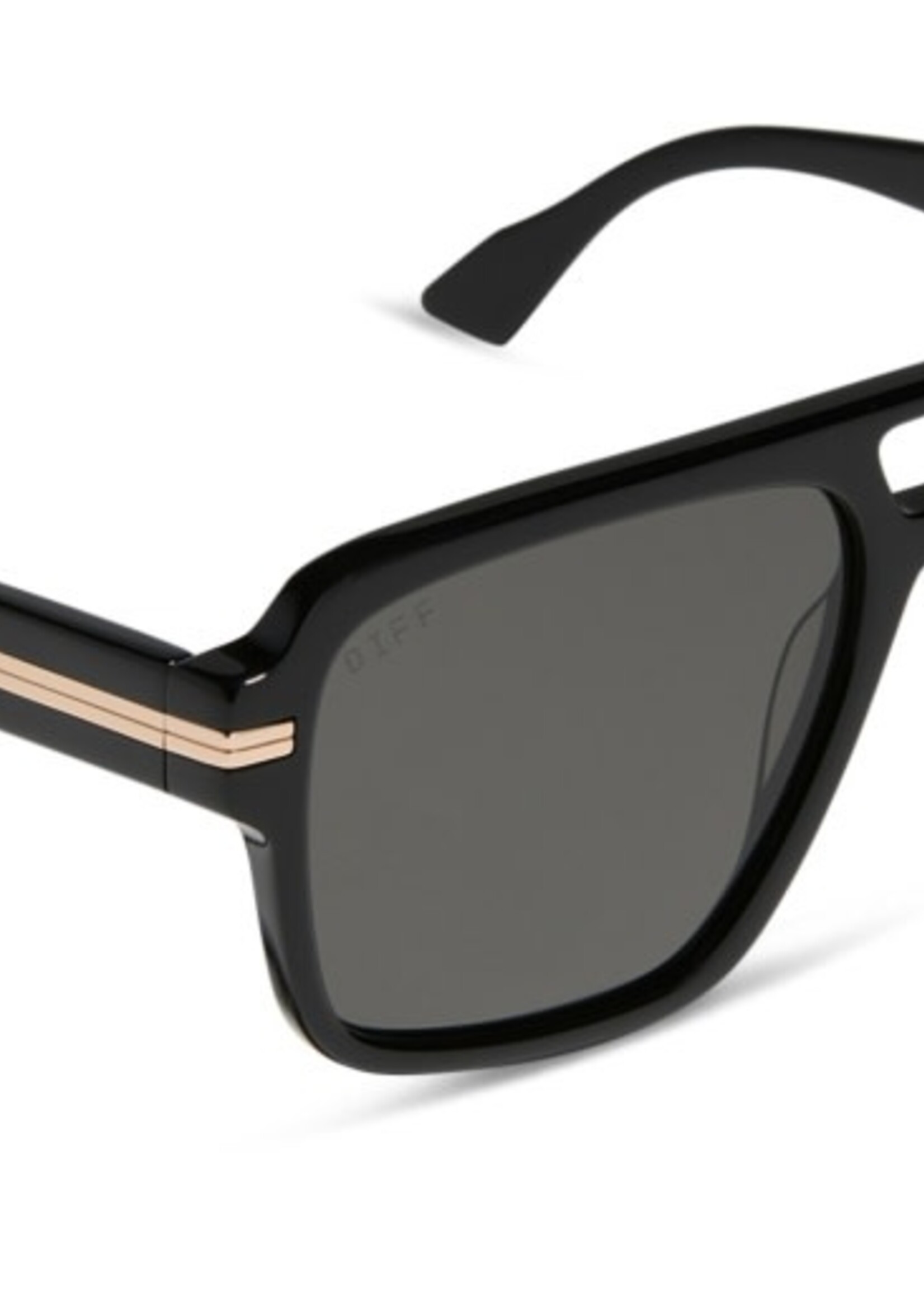 DIFF EYEWEAR / DIME OPTICS julien black + grey