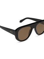 DIFF EYEWEAR / DIME OPTICS morgan black + brown gradient polarized