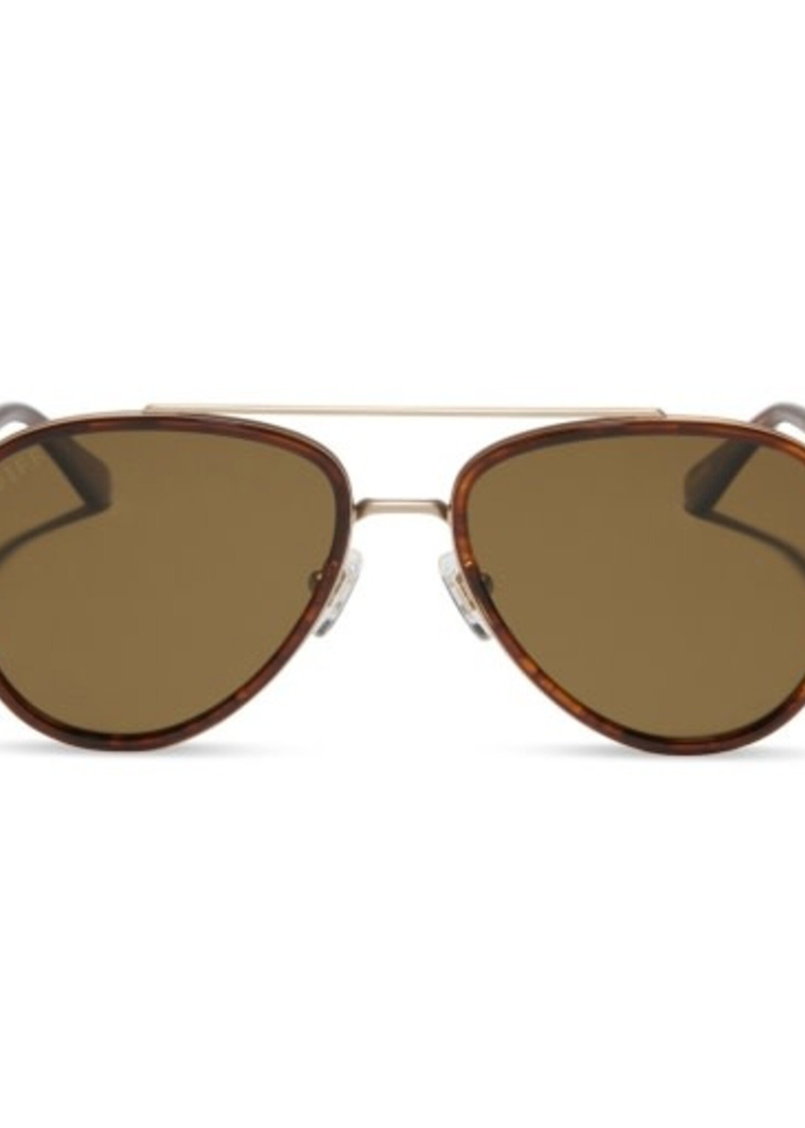 DIFF EYEWEAR / DIME OPTICS yellowstone sequoia tortoise + brown polar