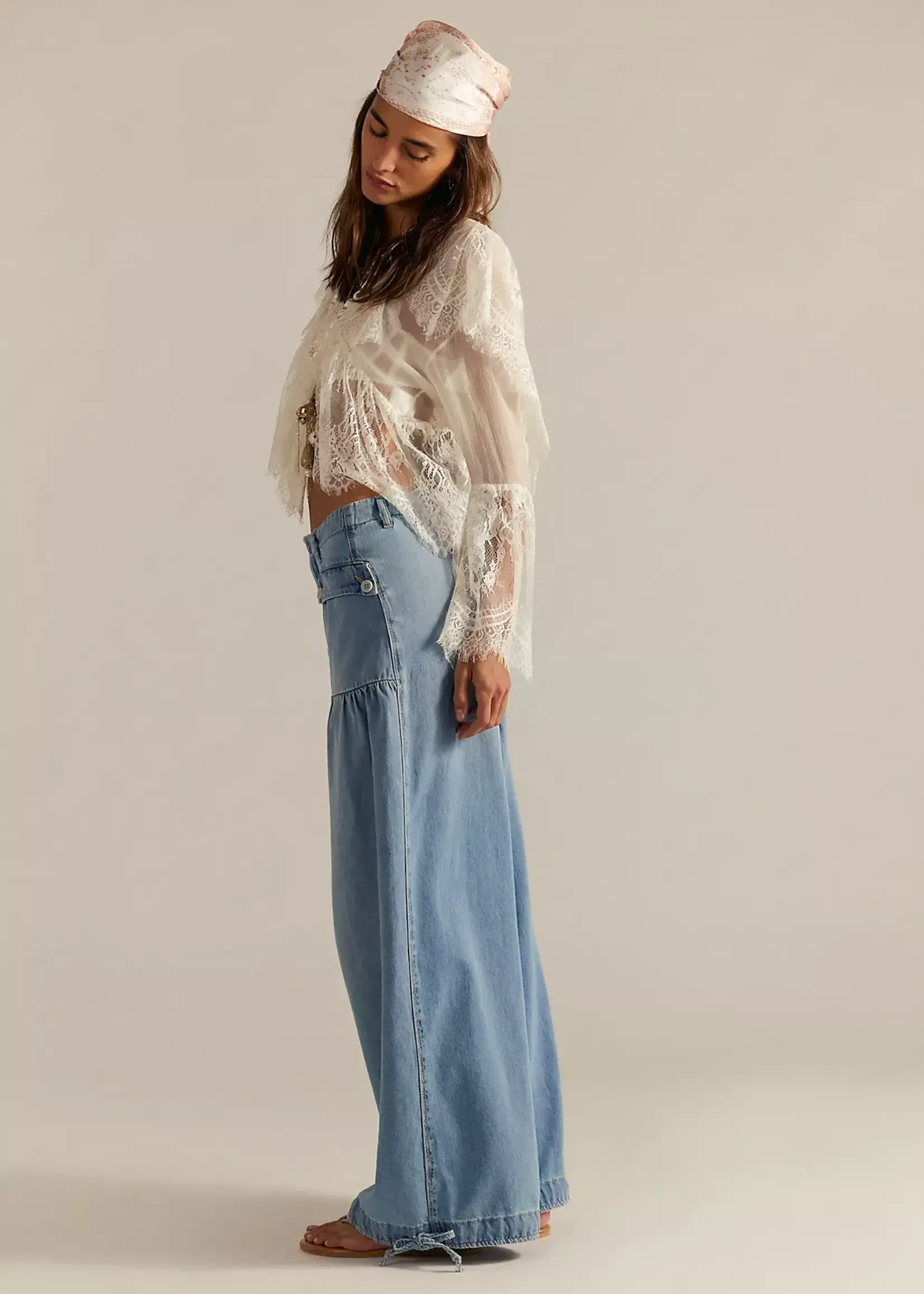 Free People LOTUS JEAN / BIJOU BLUE
