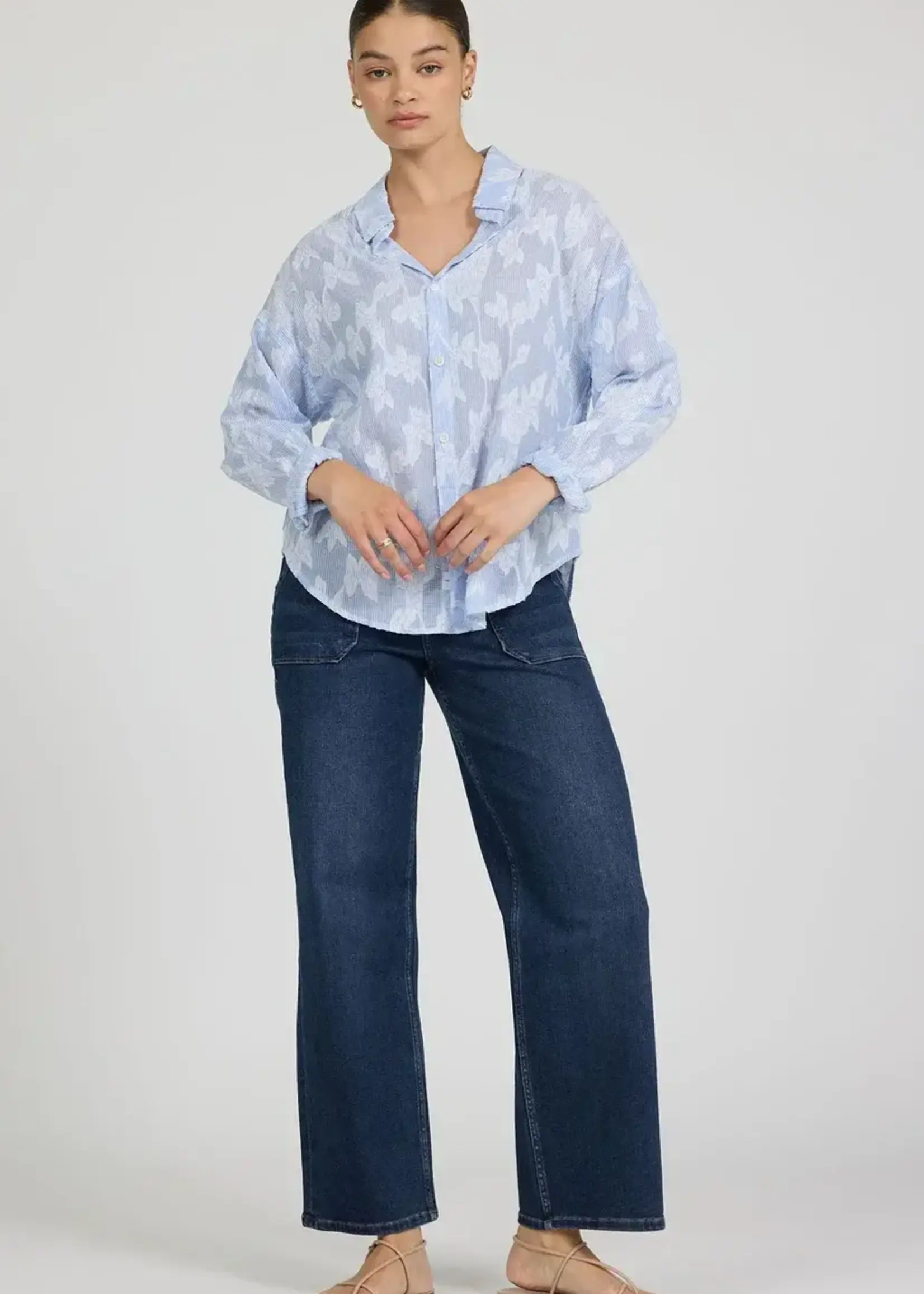 Dear John Denim ADRIANNA BURNOUT (FLORAL BURNOUT)