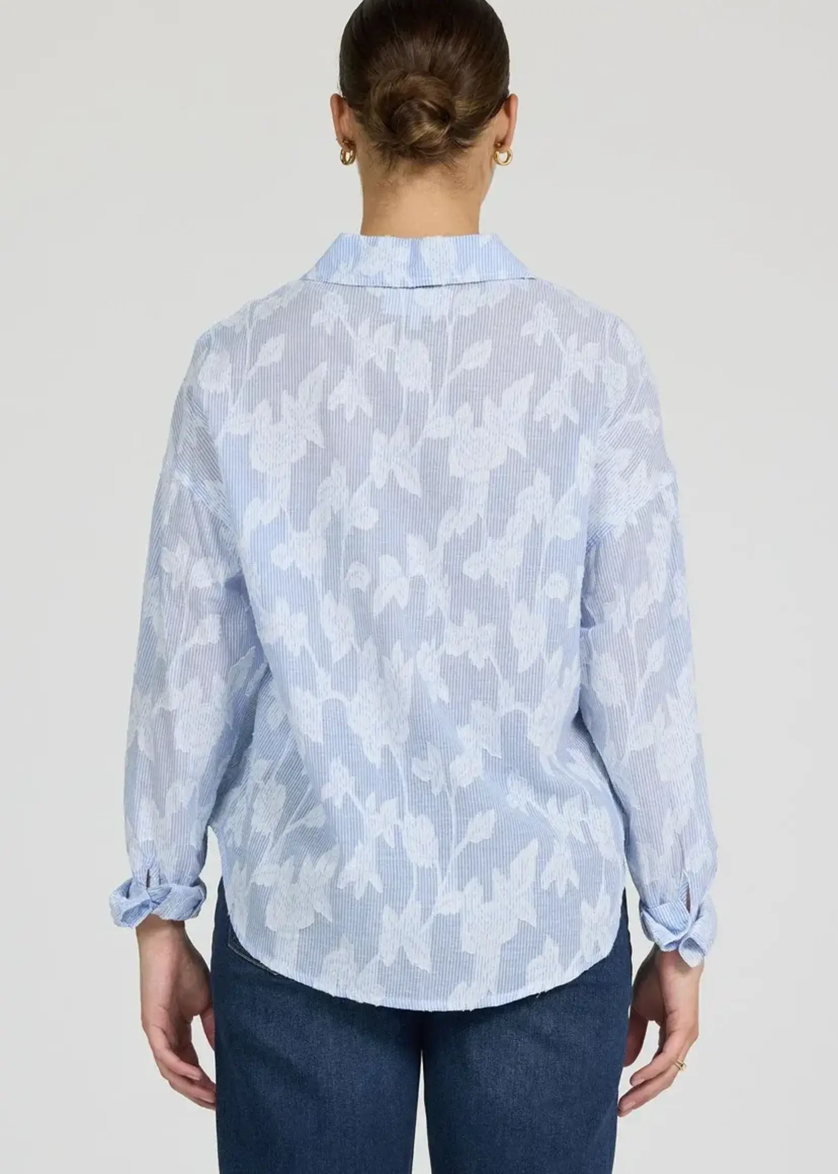 Dear John Denim ADRIANNA BURNOUT (FLORAL BURNOUT)