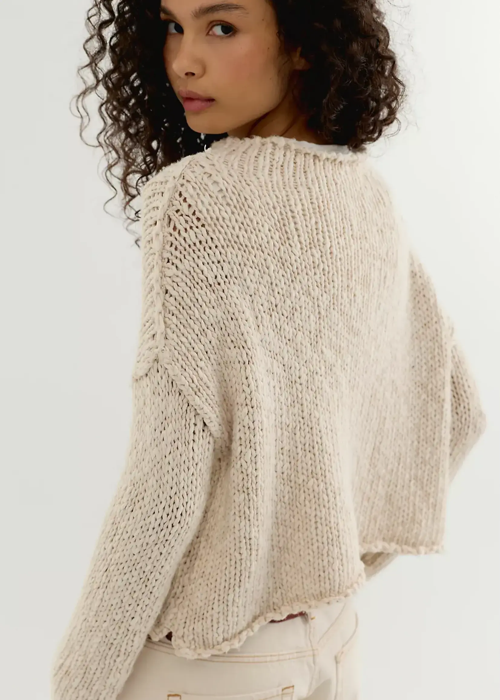 Free People OPAL SWEATER / TEA