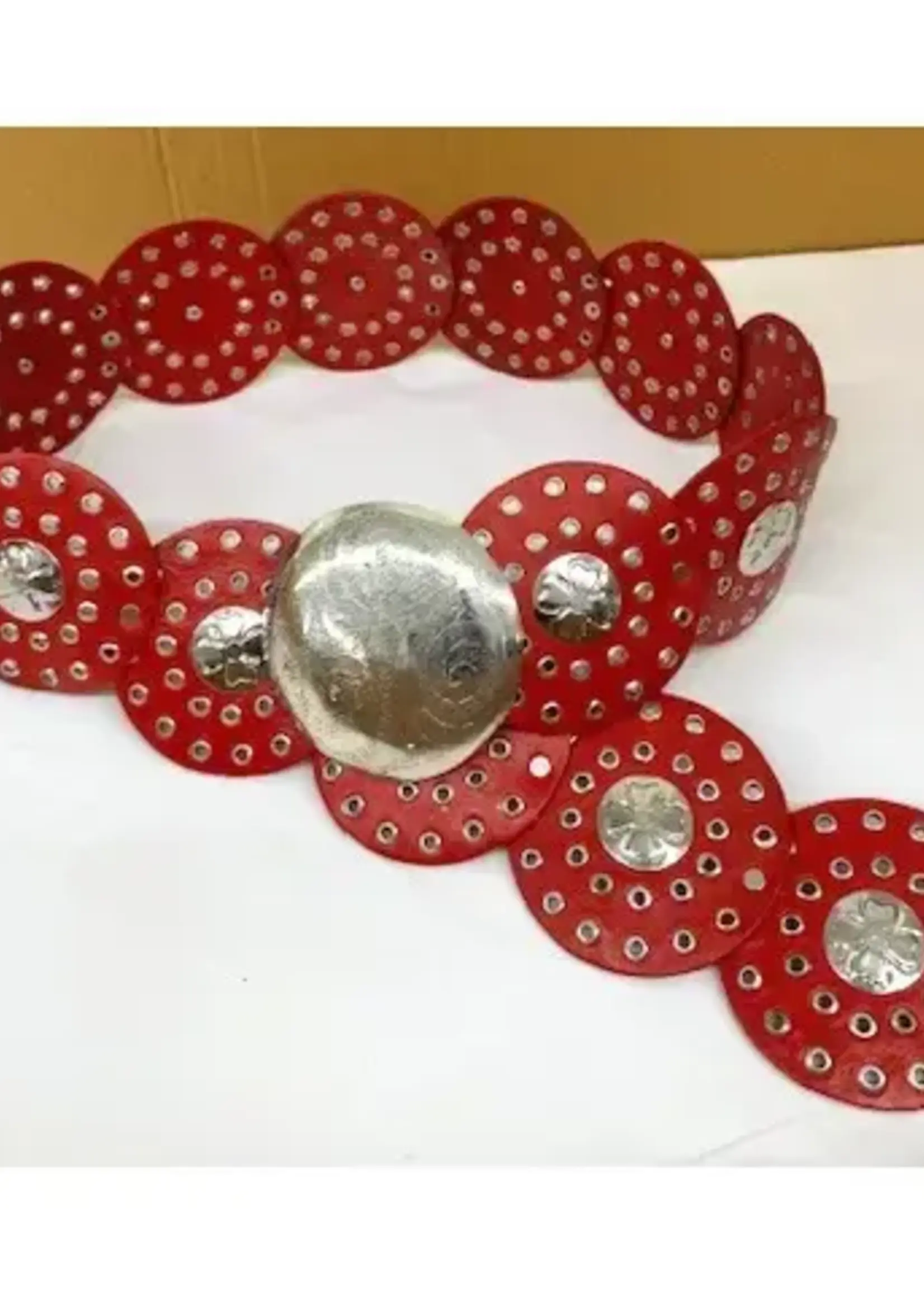 DAIRI IMPORTS Belt (Red) One Size