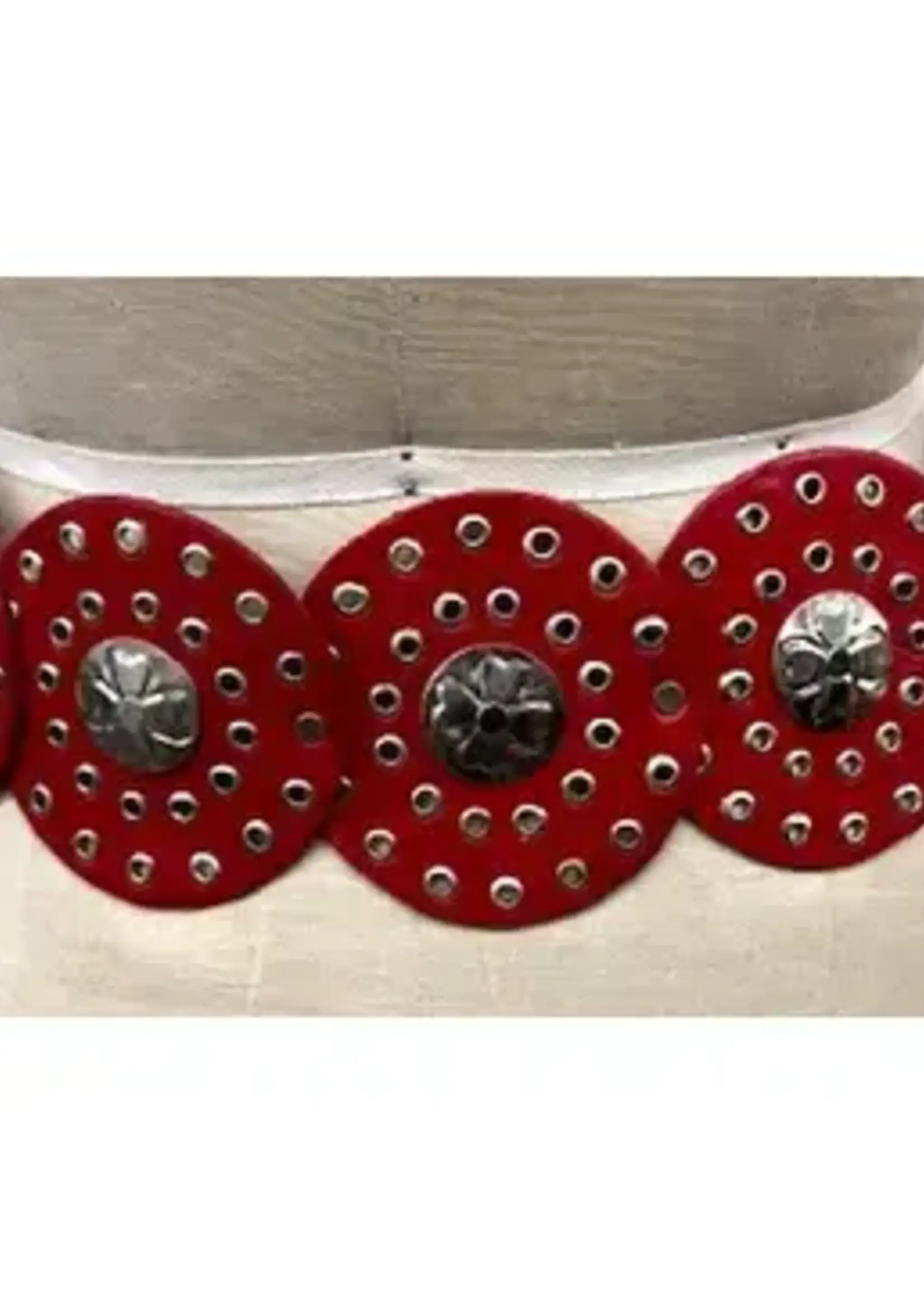 DAIRI IMPORTS Belt (Red) One Size