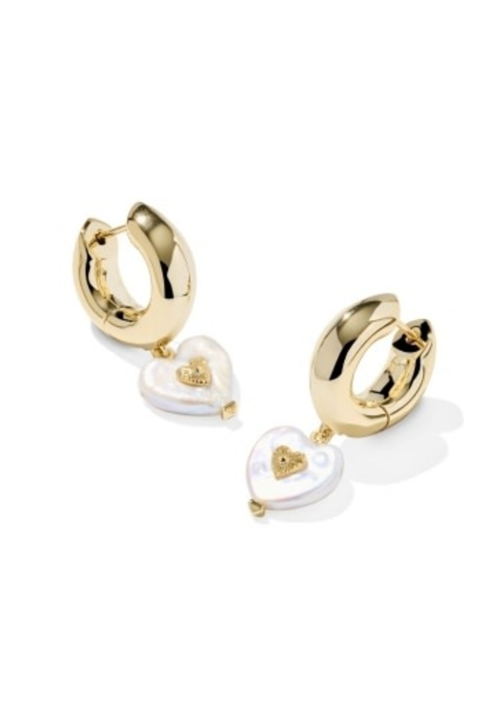 Kendra Scott SASHA HEART HUGGIE EARRINGS