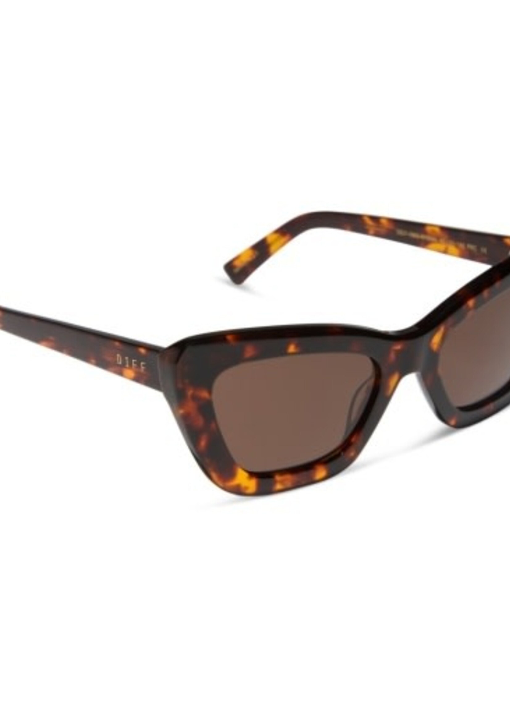 DIFF EYEWEAR / DIME OPTICS adriana rich tortoise