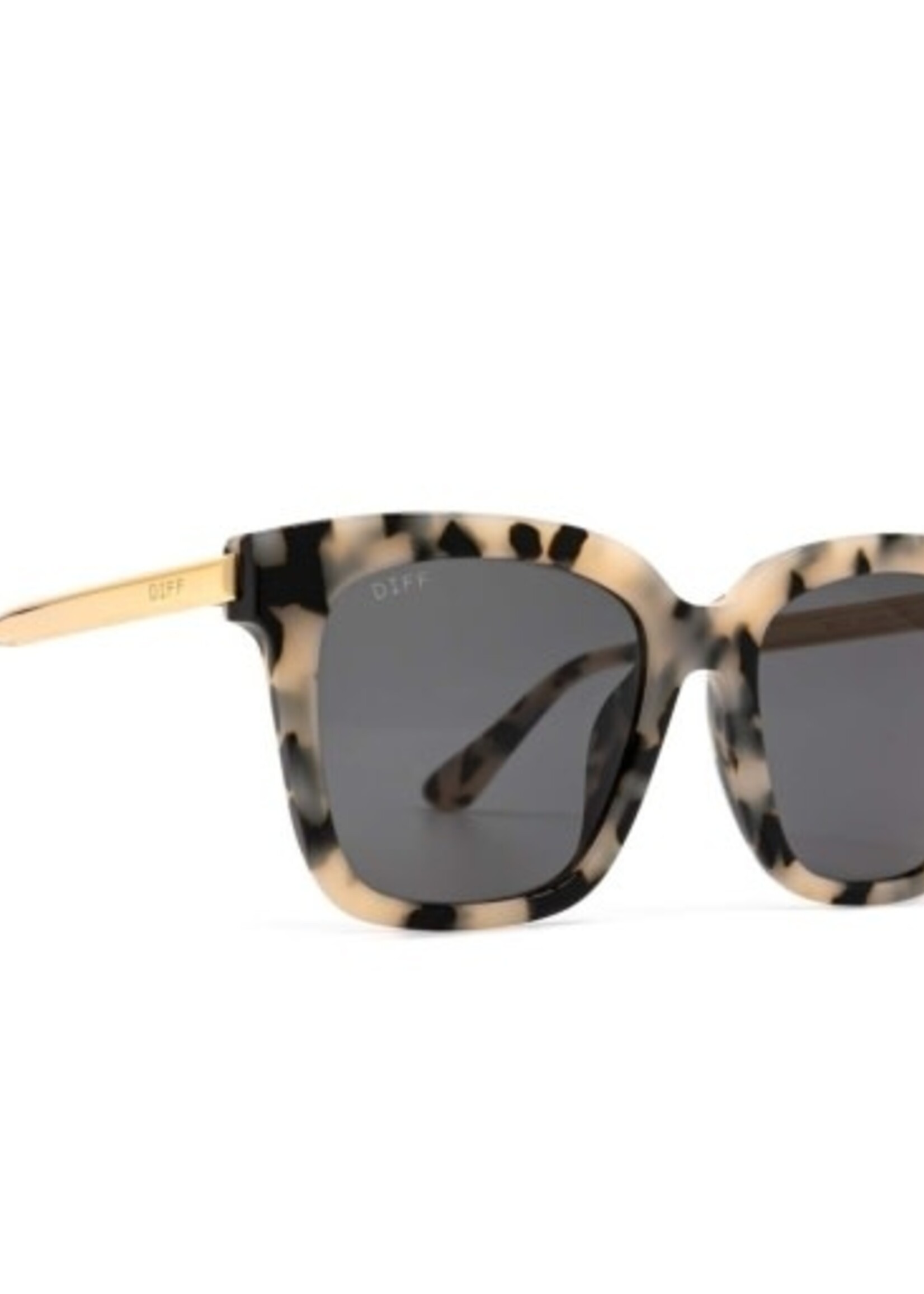 DIFF EYEWEAR / DIME OPTICS bella - cream tortoise + grey