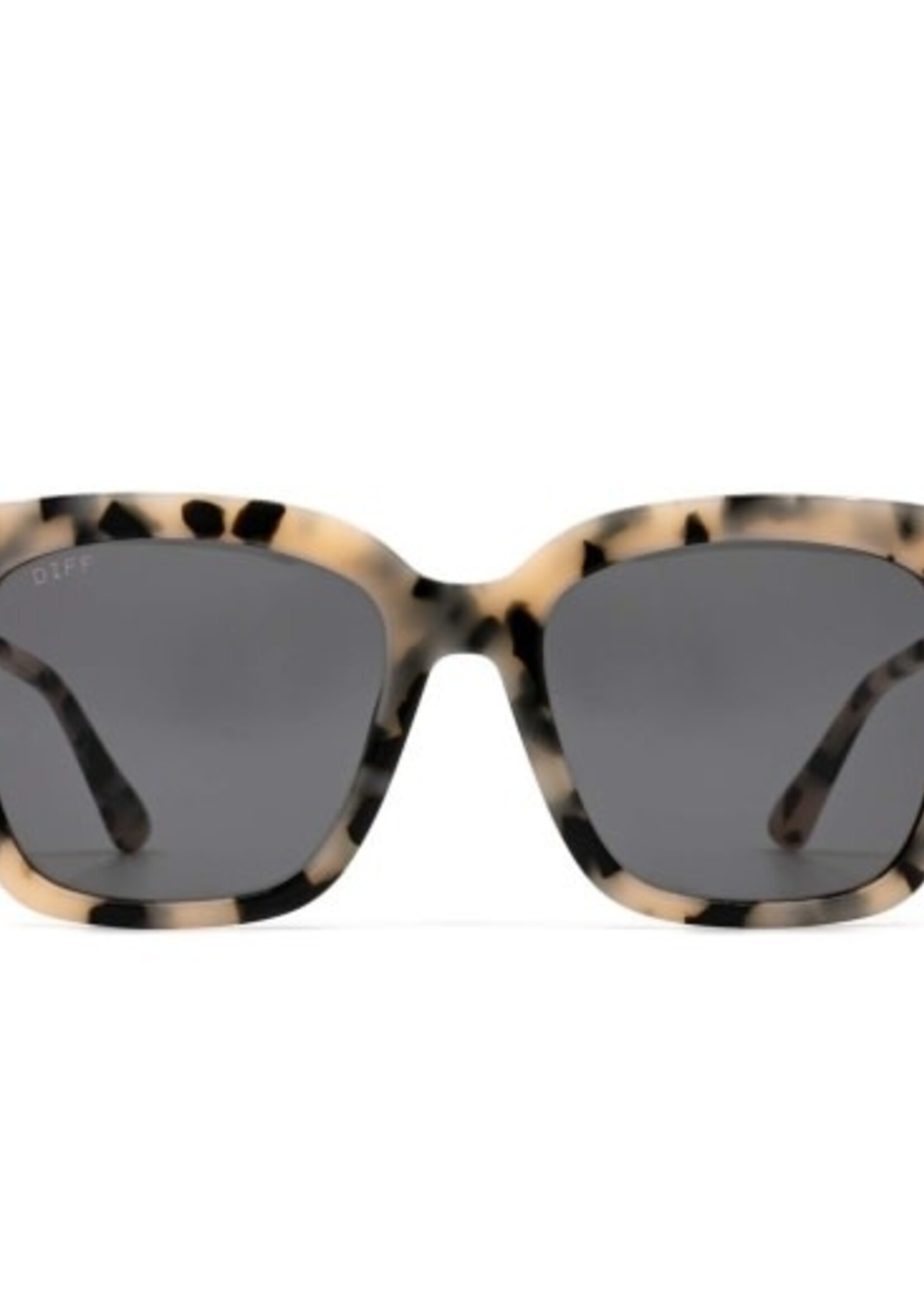 DIFF EYEWEAR / DIME OPTICS bella - cream tortoise + grey