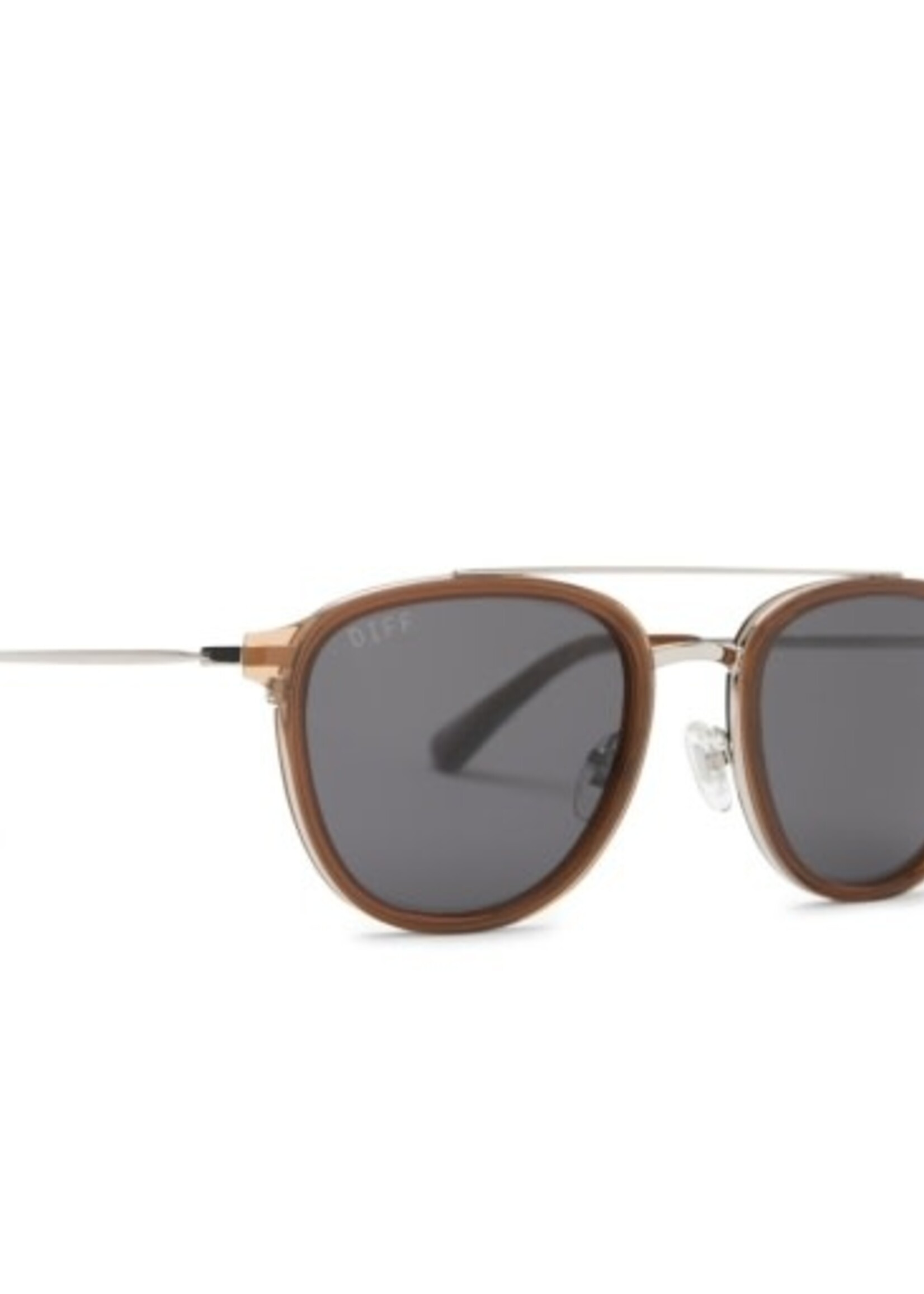 DIFF EYEWEAR / DIME OPTICS camden - whiskey + grey polarized