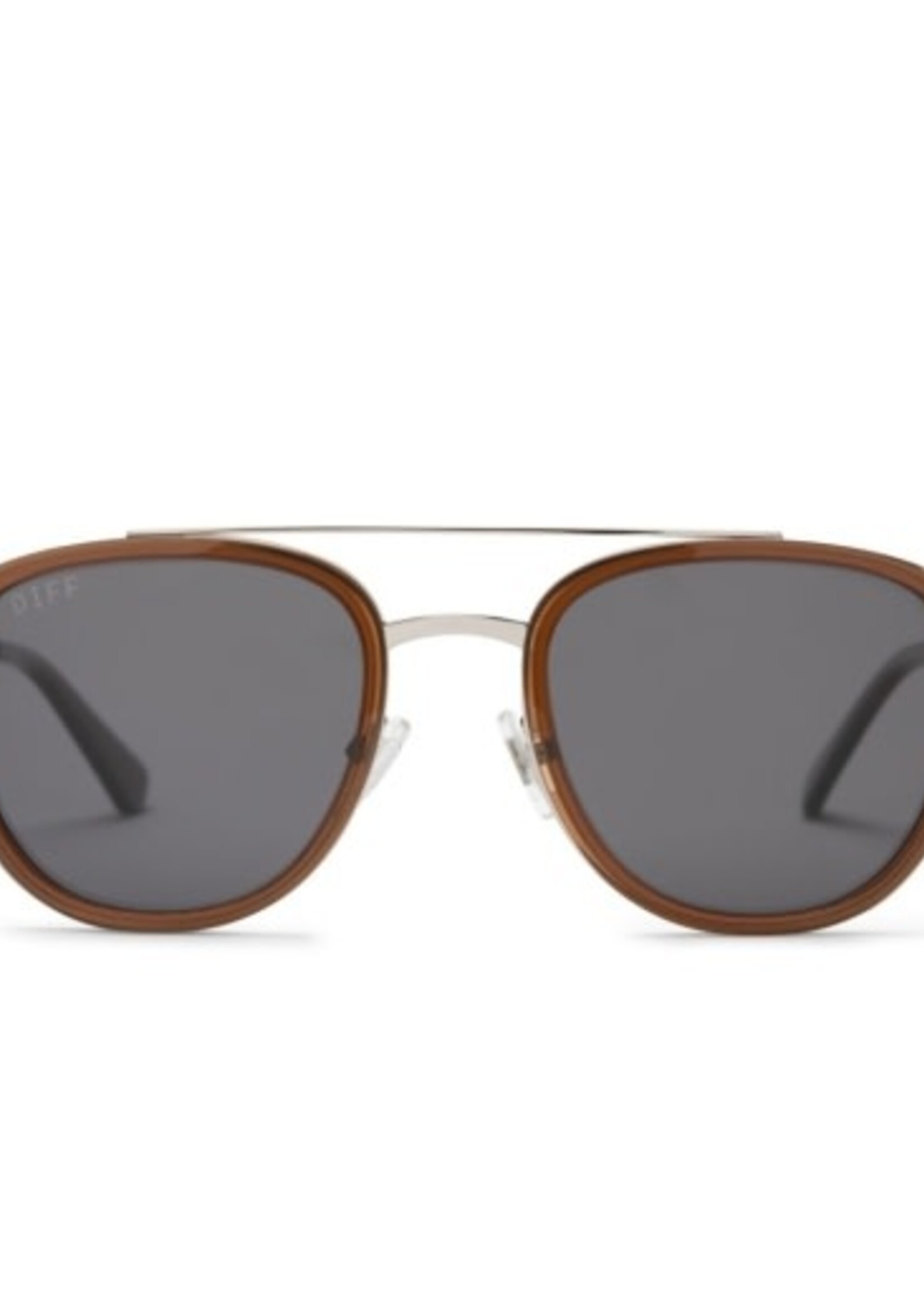 DIFF EYEWEAR / DIME OPTICS camden - whiskey + grey polarized