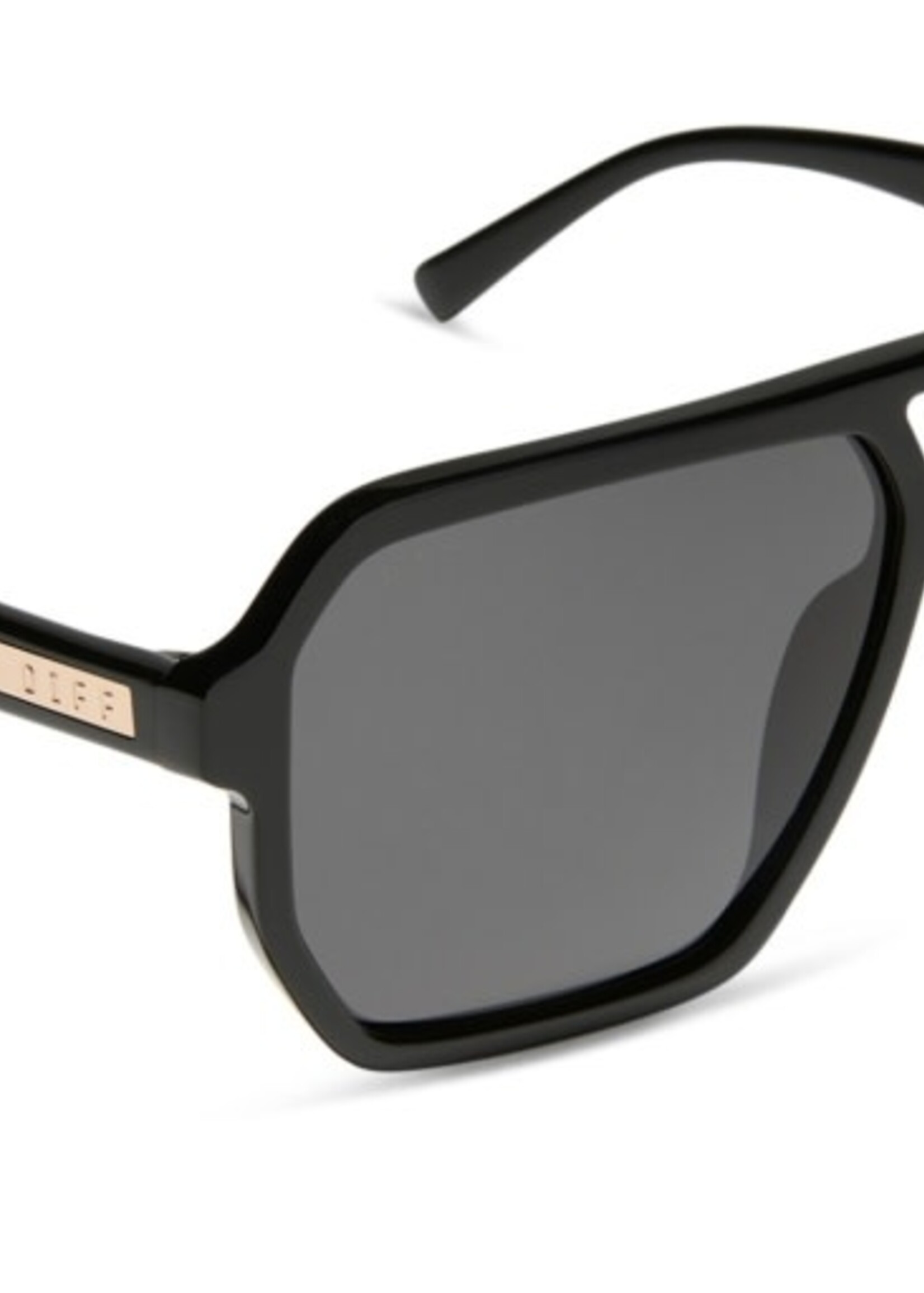 DIFF EYEWEAR / DIME OPTICS cameron black + grey polarized