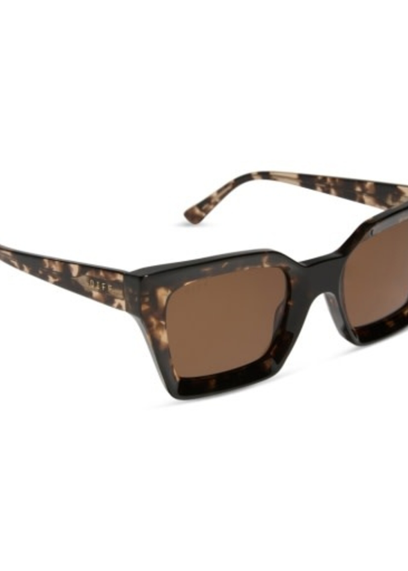 DIFF EYEWEAR / DIME OPTICS greer espresso tort + brown grad. pol