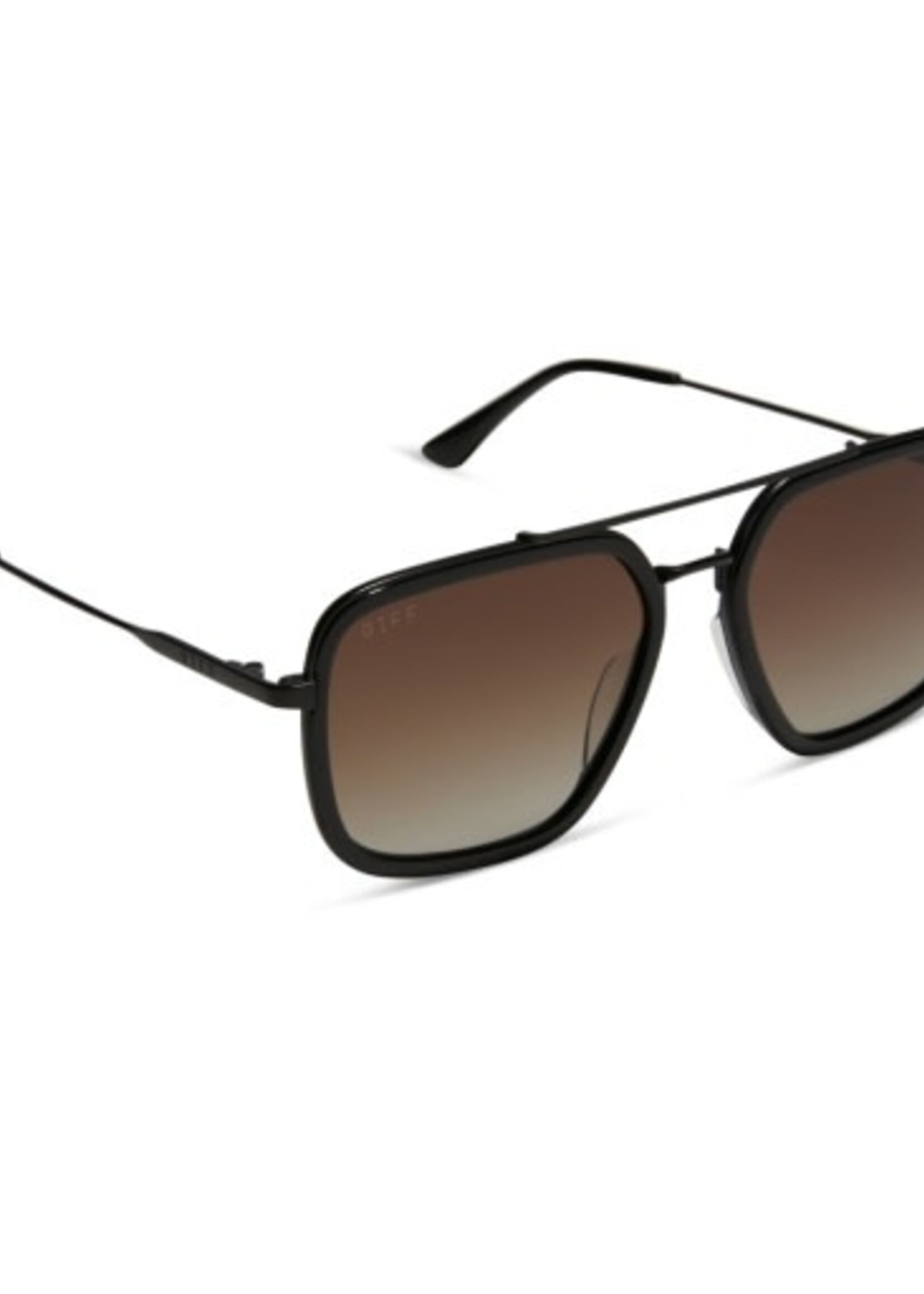 DIFF EYEWEAR / DIME OPTICS jordan matte black black temple tips