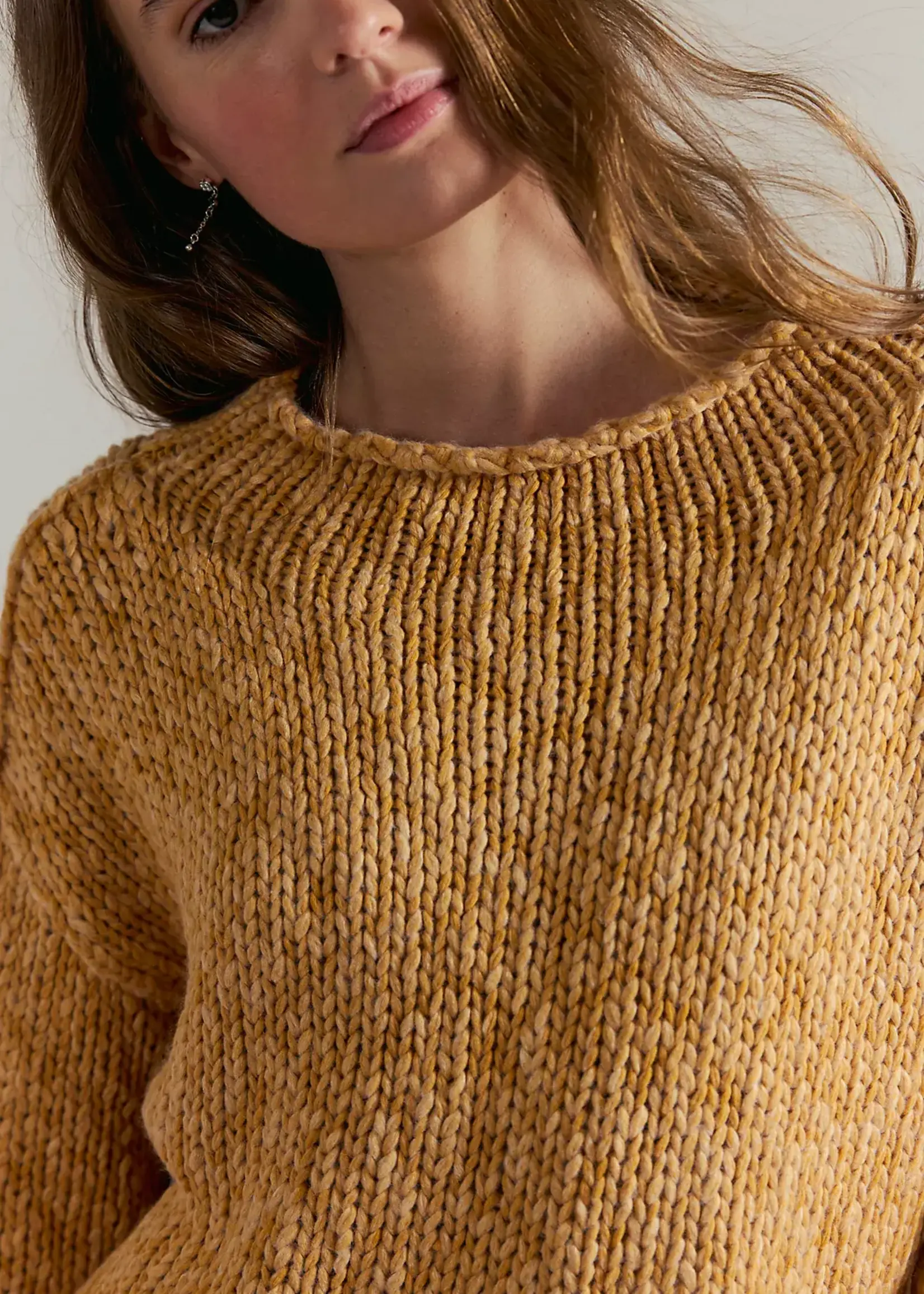 Free People Opal Sweater (Sweet Potato)