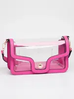 Mimi Wholesale Game Day Shoulder Bag (Fuschia)