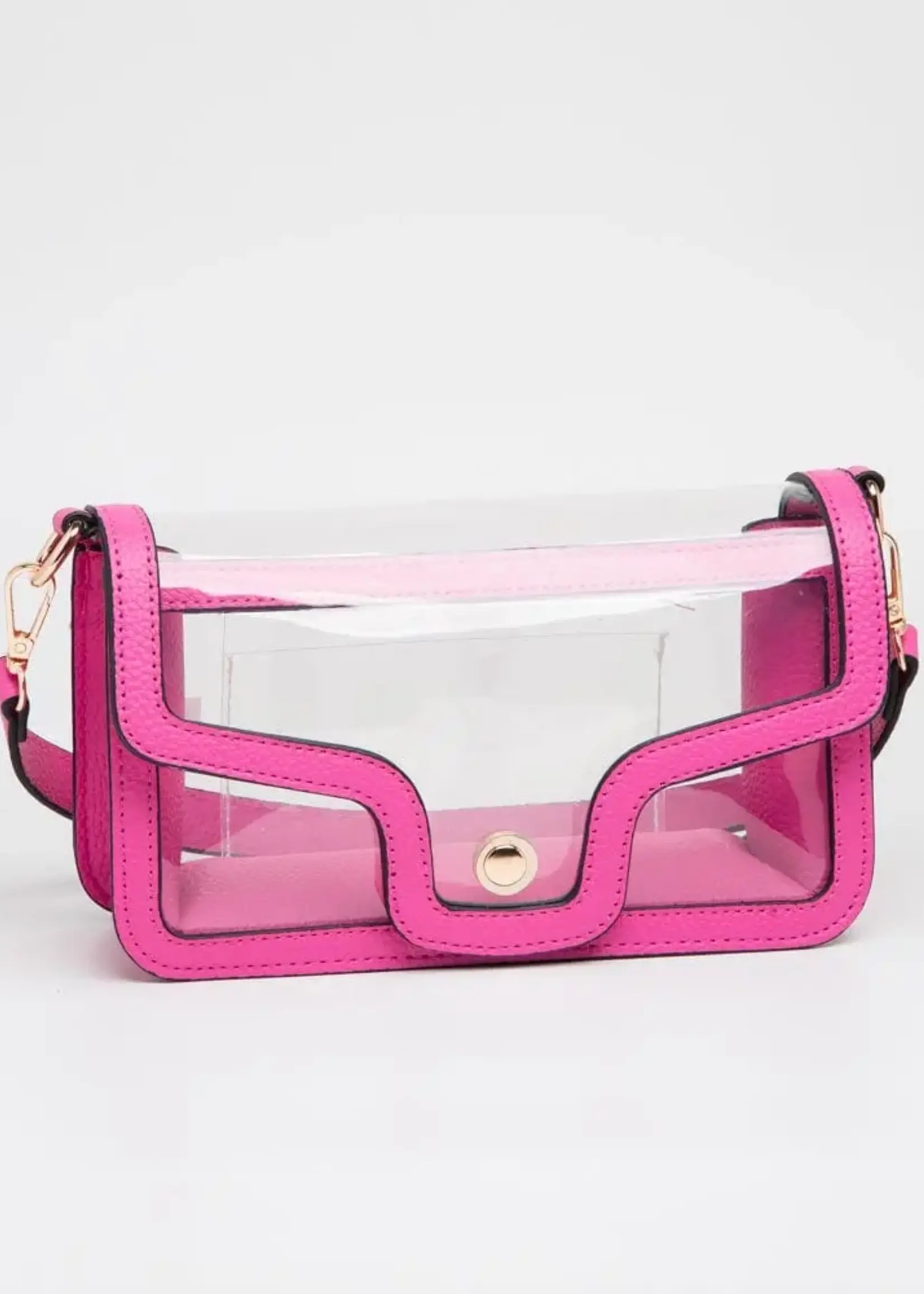 Mimi Wholesale Game Day Shoulder Bag (Fuschia)