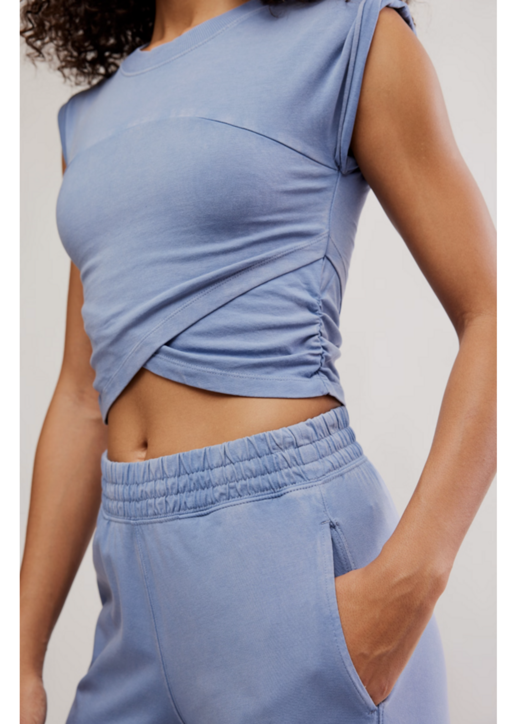 Free People Hot Shot Crossover (Blue Ashj)