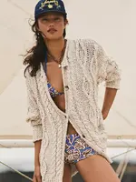 Free People OPAL CARDIGAN / TEA