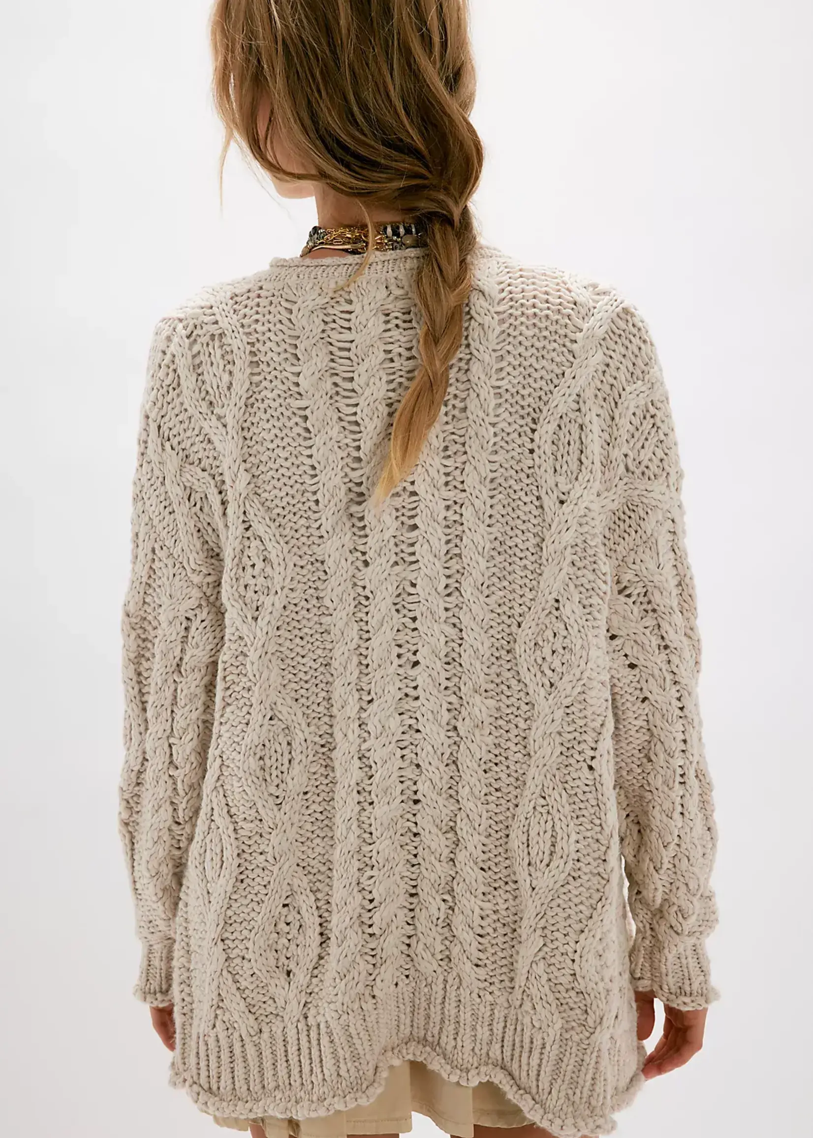 Free People OPAL CARDIGAN / TEA