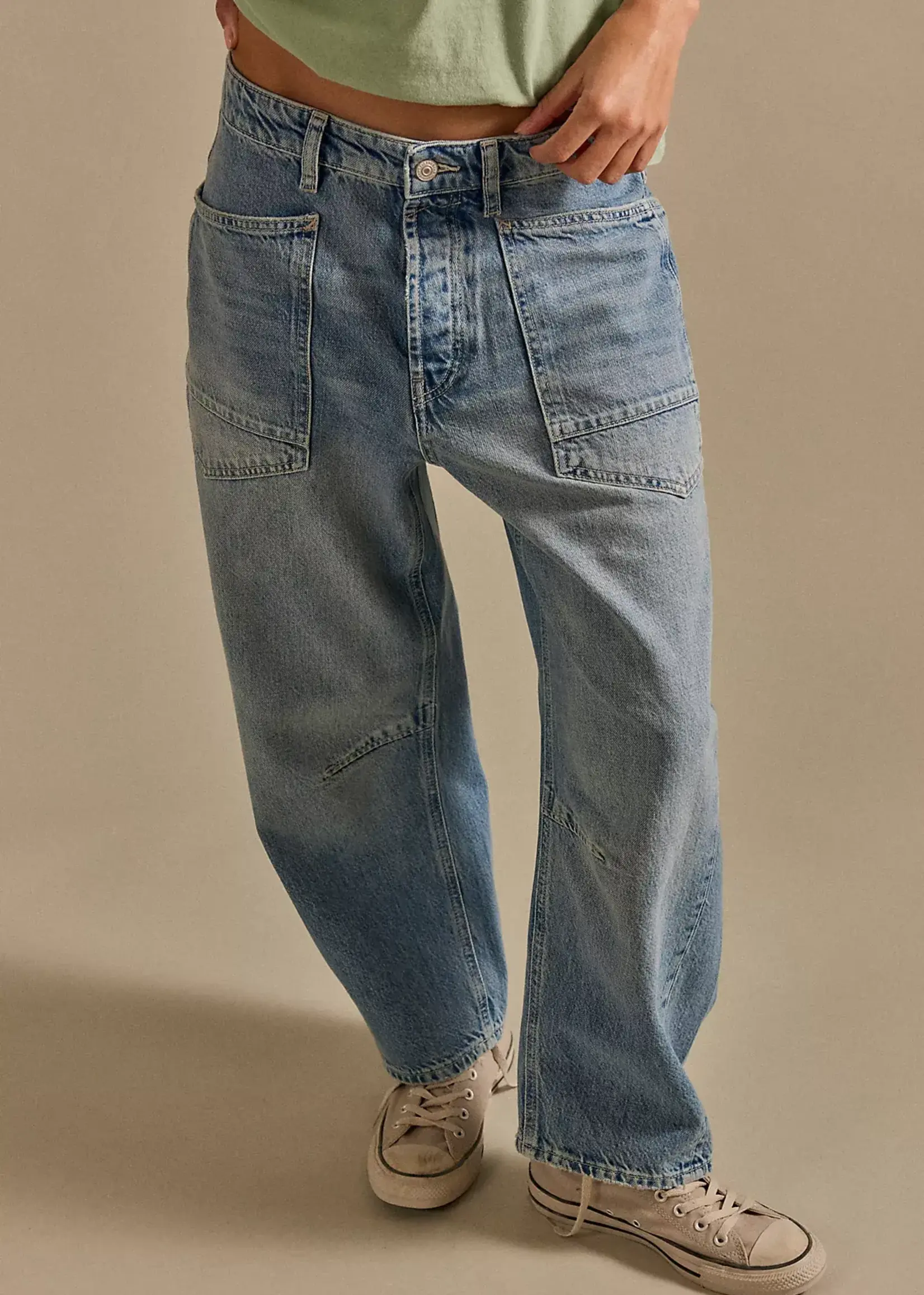 Free People MINIMALIST MOXIE BOYFRIEND / COUNTY FAIR