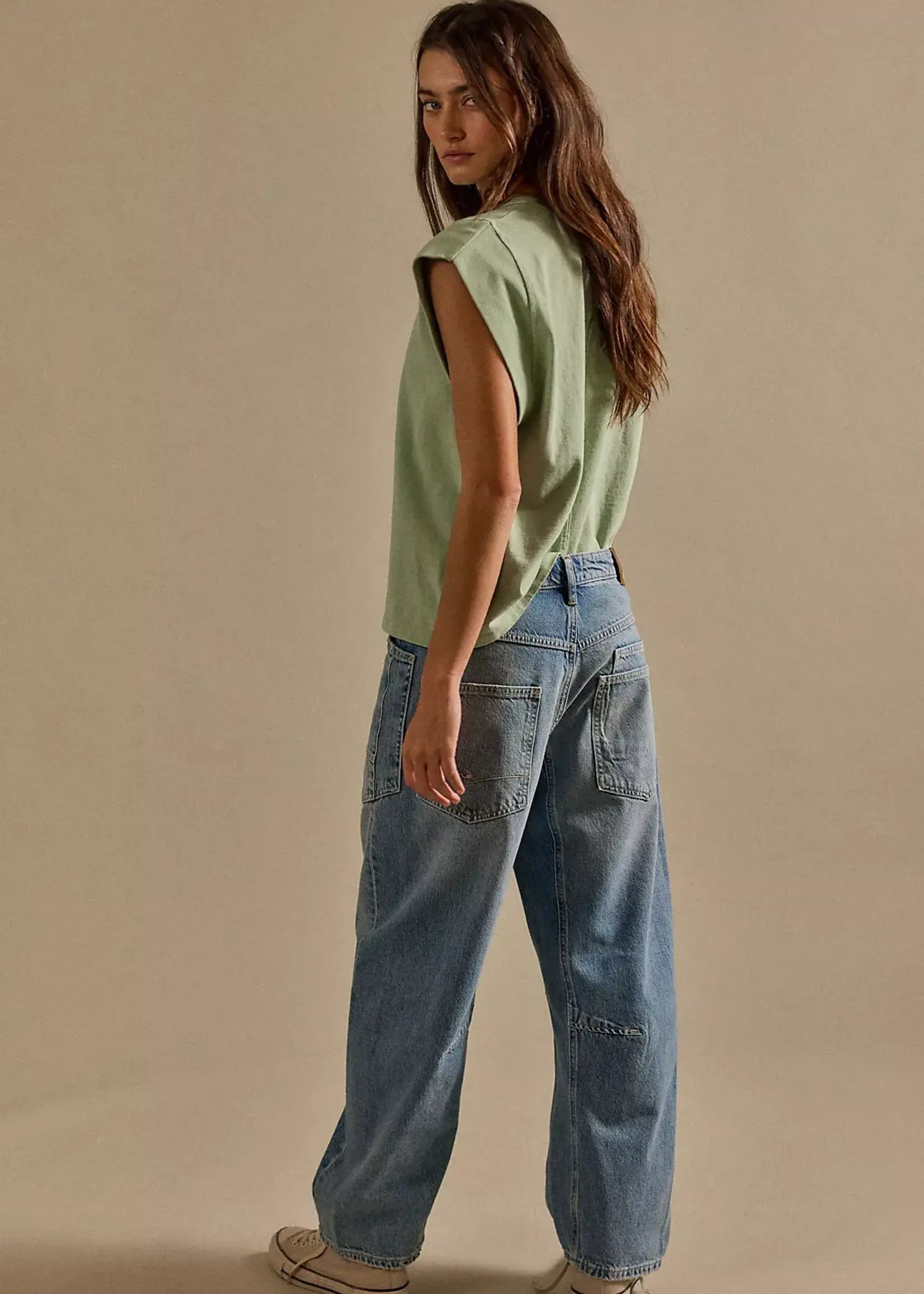 Free People MINIMALIST MOXIE BOYFRIEND / COUNTY FAIR