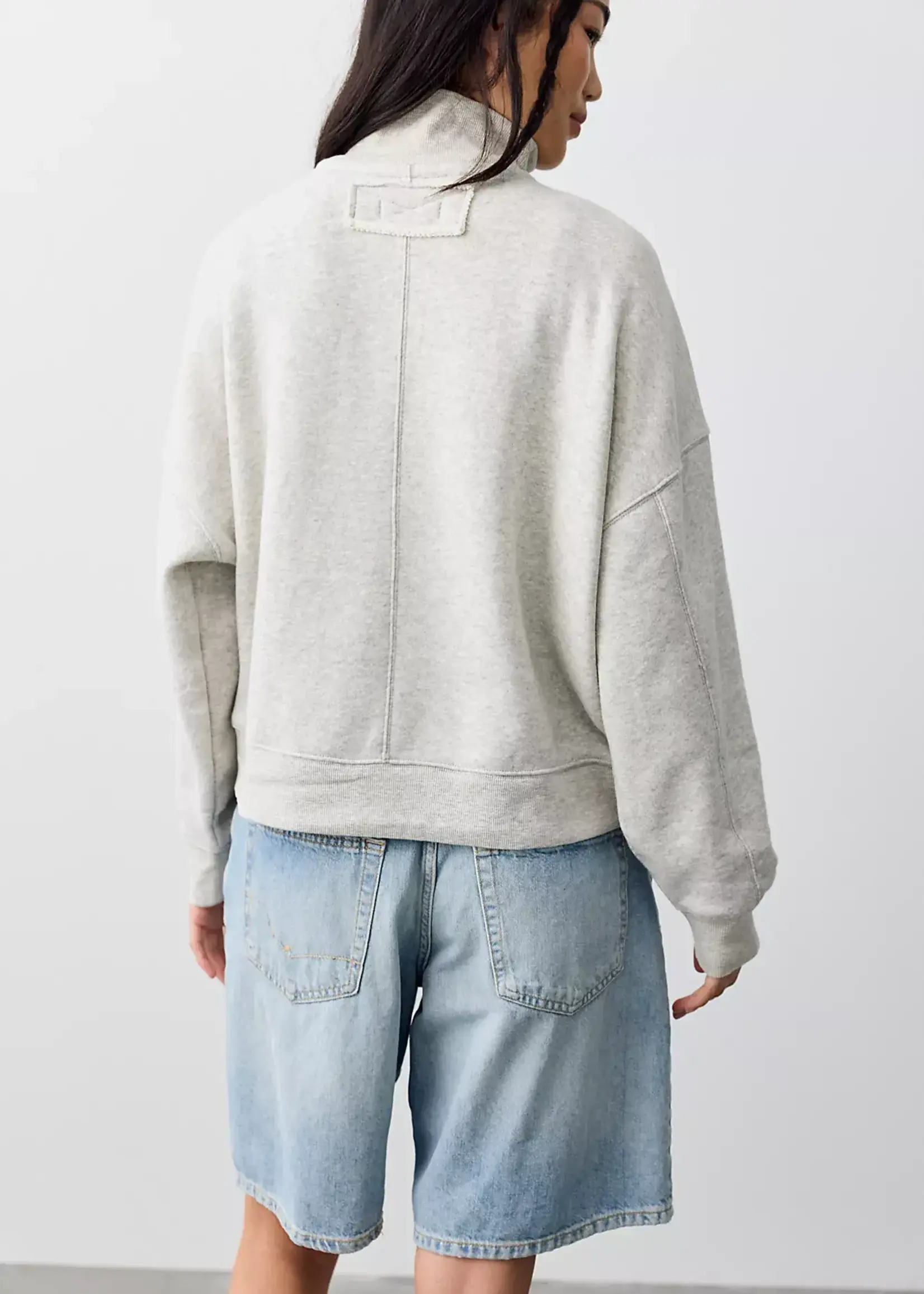 Free People Timeless Pullover (Heather Grey)