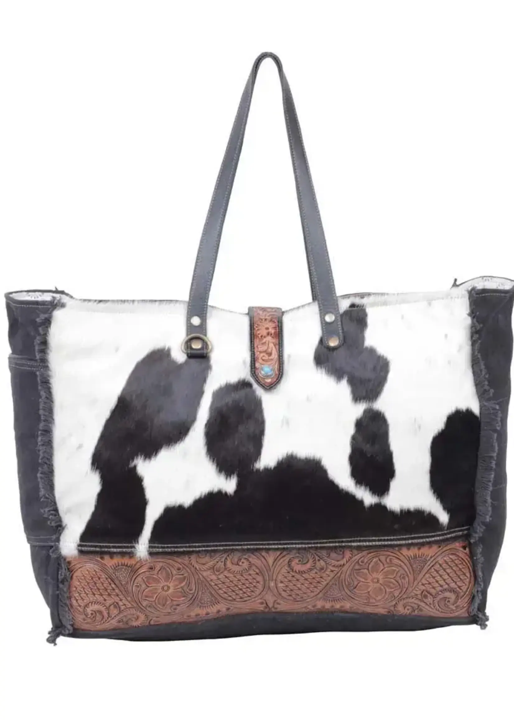 Myra Bag Comely Hand-Tooled Bag