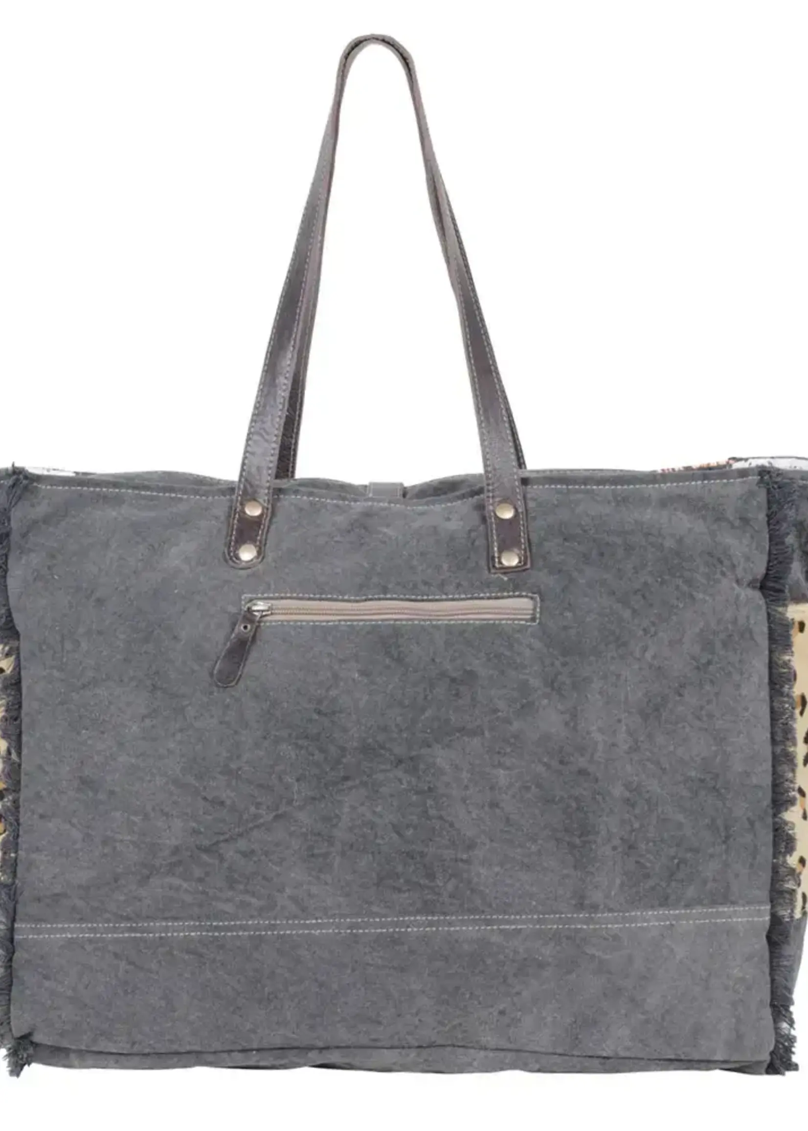 Myra Bag Lambent Canvas & Hairon Bag