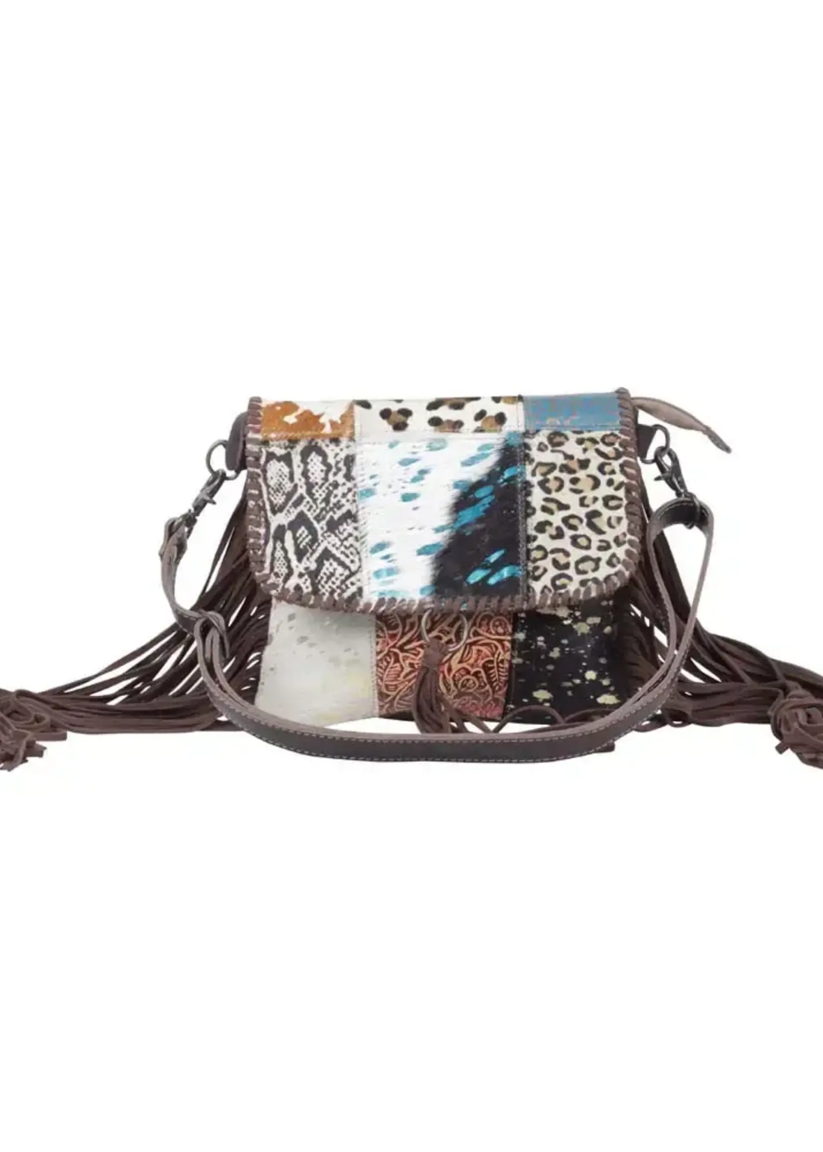 Myra Bag Ultrachic Canvas & Hairon Bag