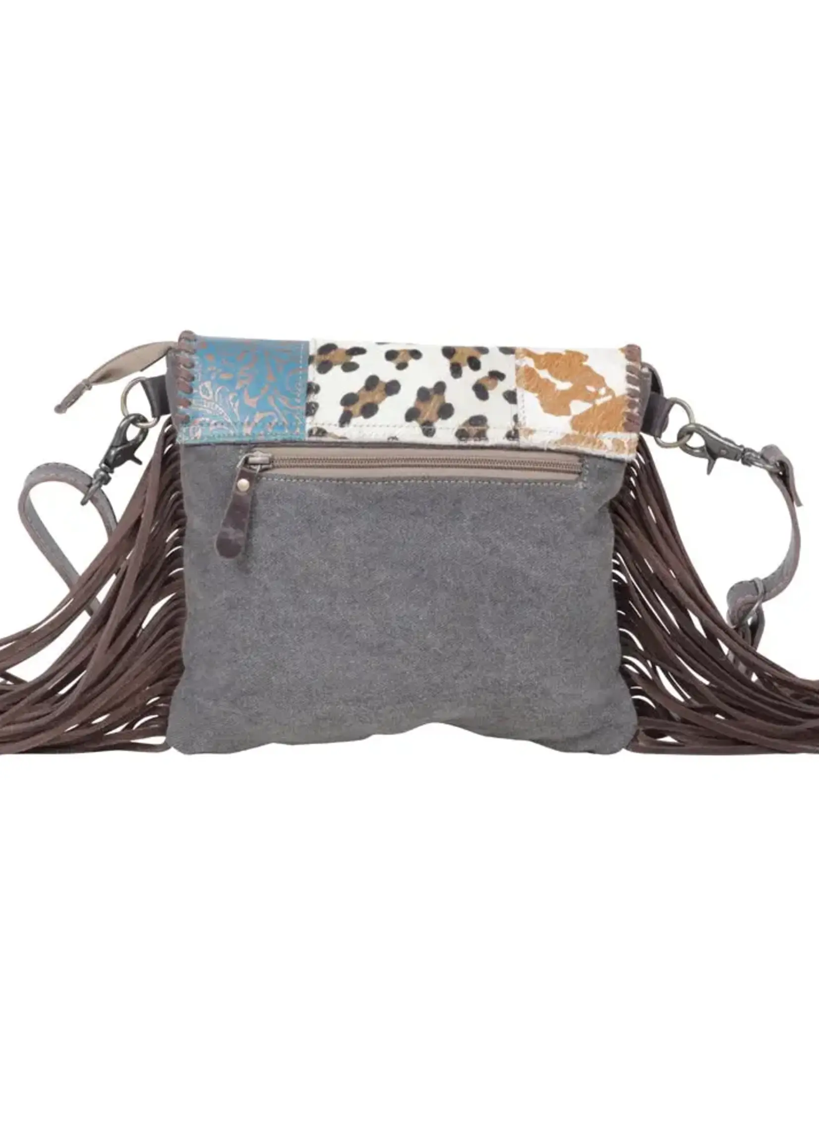 Myra Bag Ultrachic Canvas & Hairon Bag