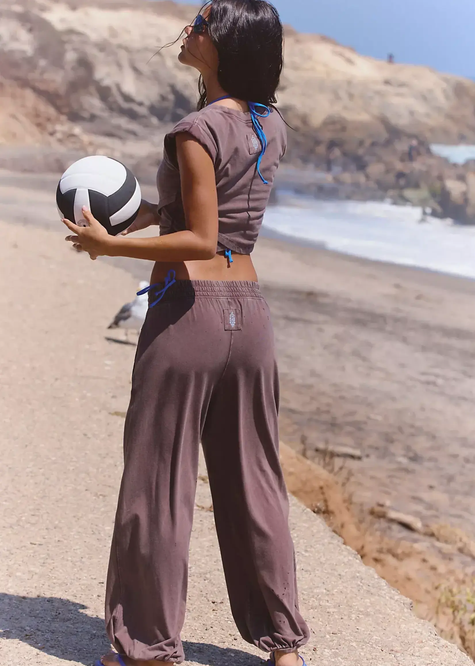 Free People HOT SHOT CROSSOVER SET / DARK ESPRESSO