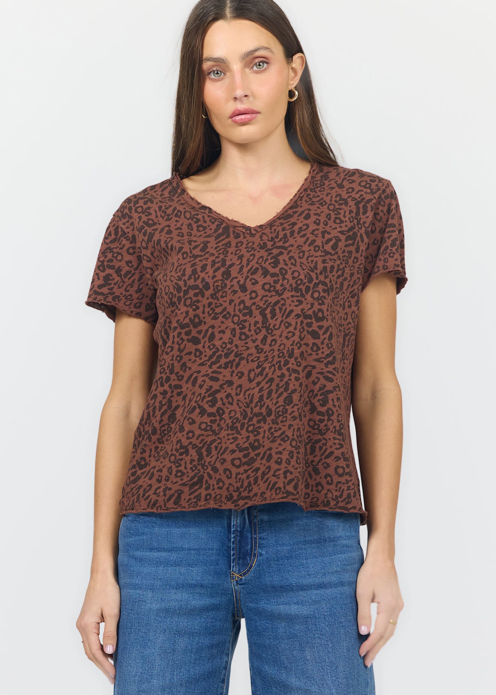 Dear John Denim Vanya (Brown Leopard)