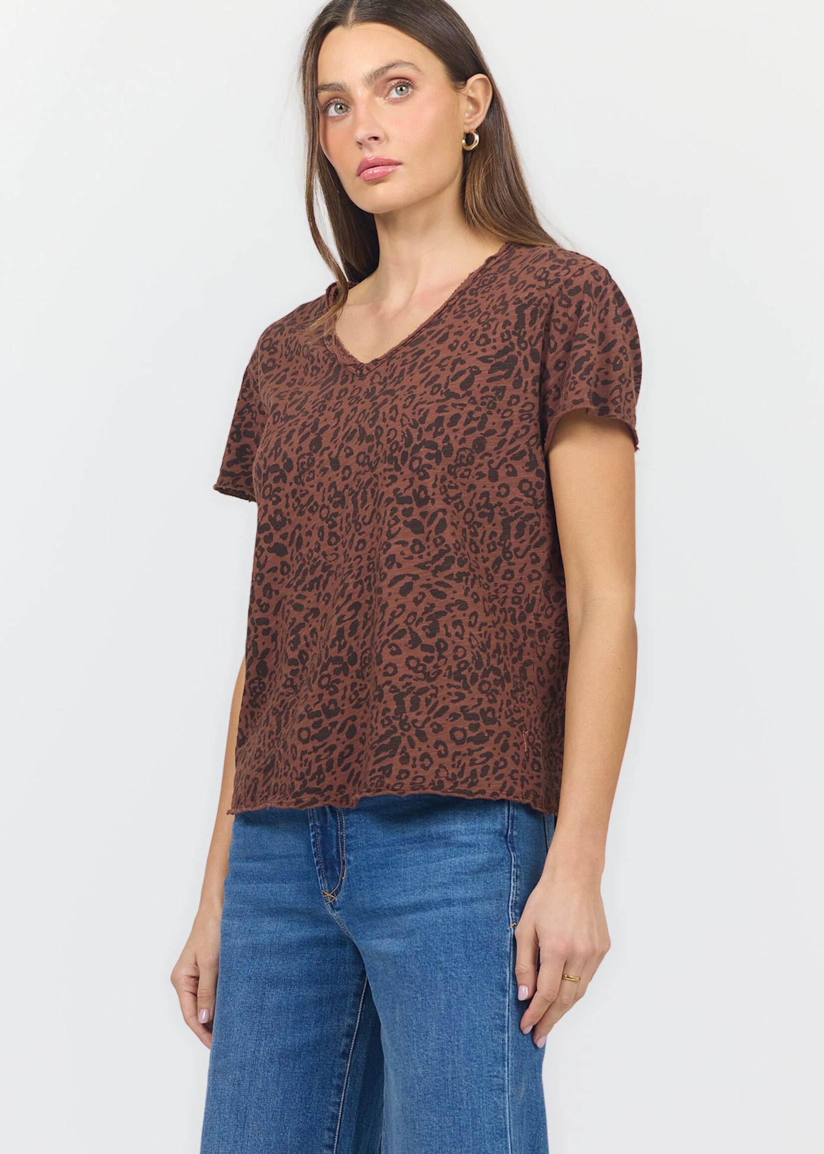 Dear John Denim Vanya (Brown Leopard)