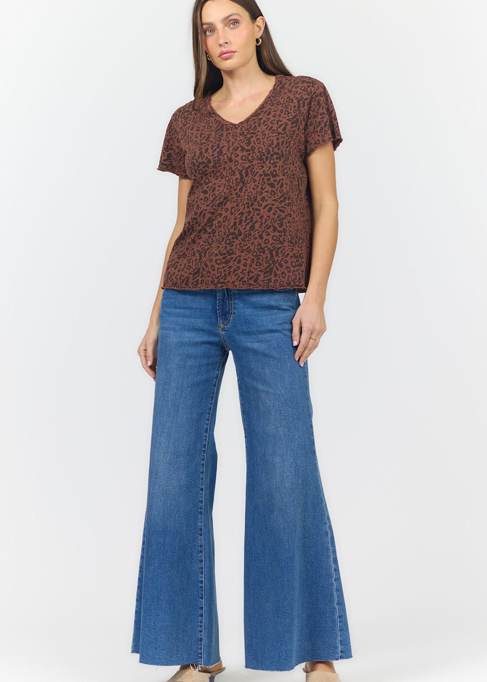 Dear John Denim Vanya (Brown Leopard)