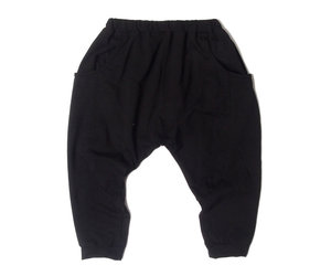 Lucky Wang Sarouel Pants Black Jersey
