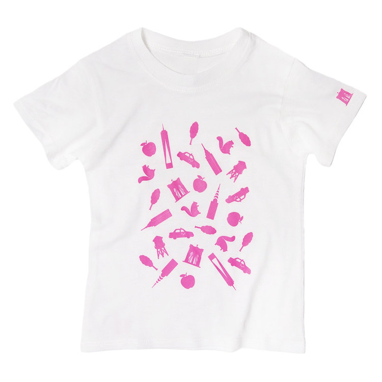 Lucky Wang Iconic Tee Pink nyc