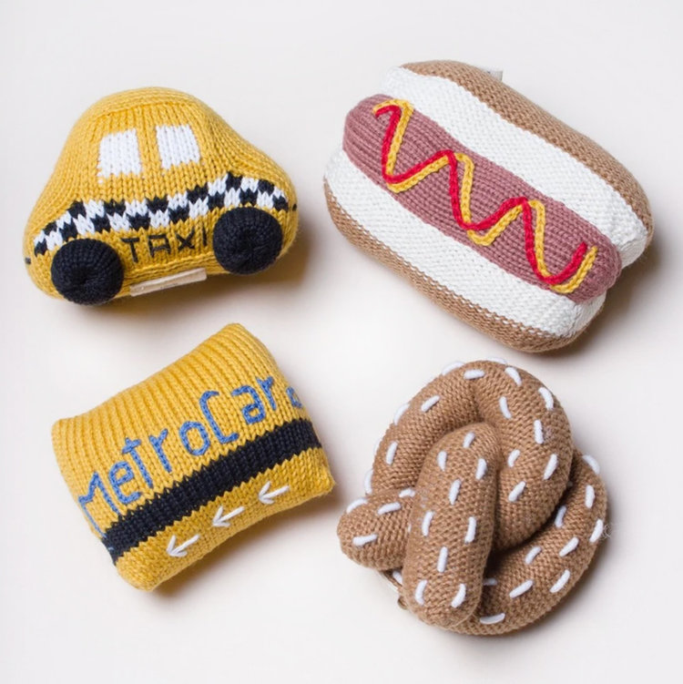 Estella nyc Metrocard Rattle