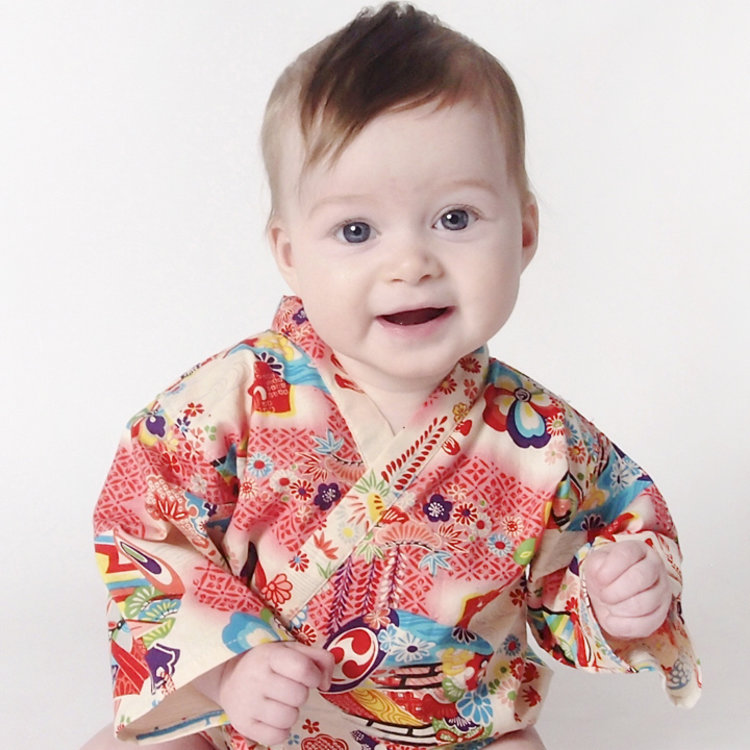 Lucky Wang Kimono One Piece Nippon Joy Pink