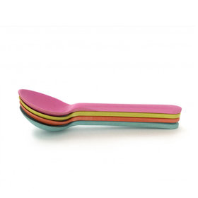 Ekobo Quatro Spoon Pop- Lime/rose/persimmon/lagoon