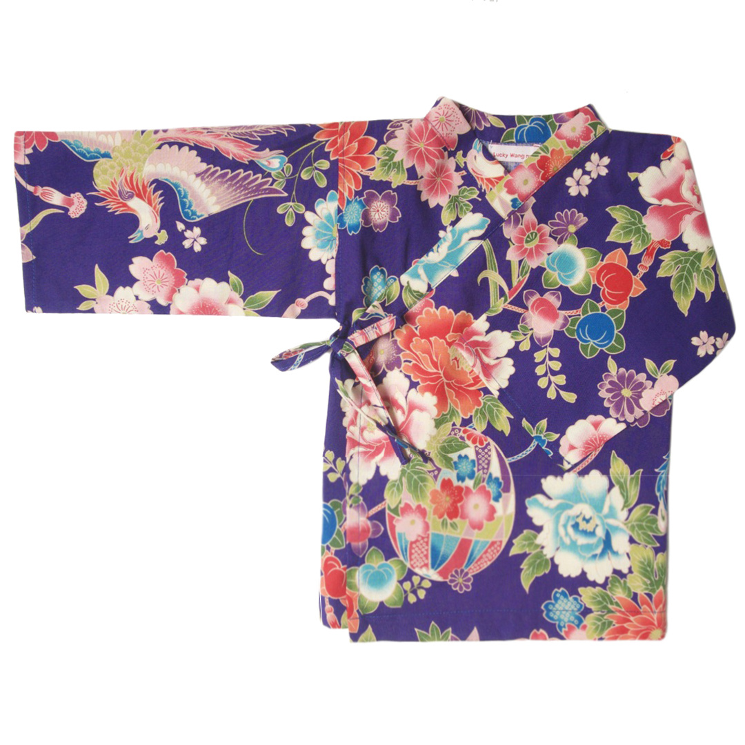 Kimono Okinawa Purple - Lucky Wang nyc